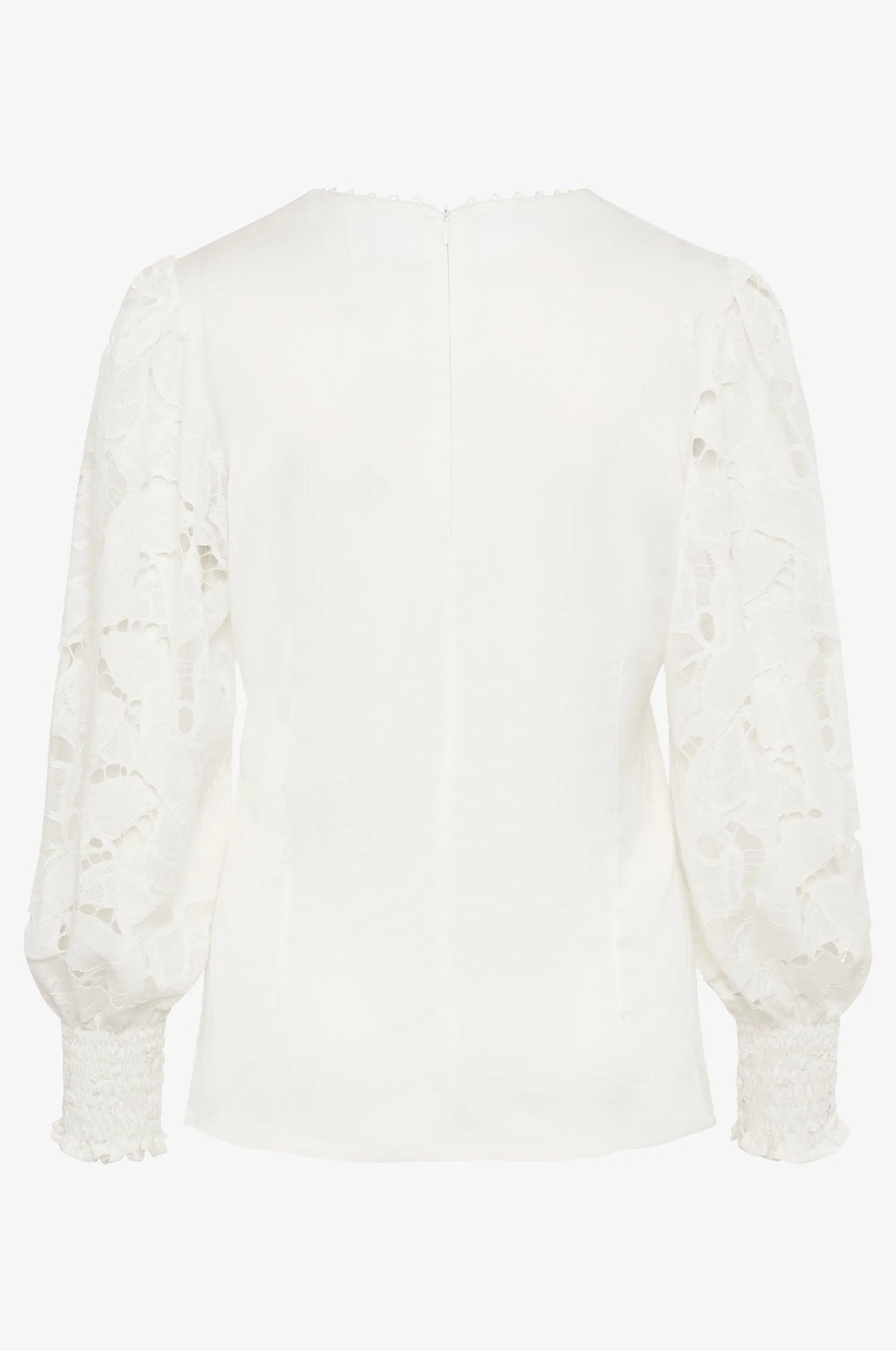 Bluse Aura in Weiß - Image 2