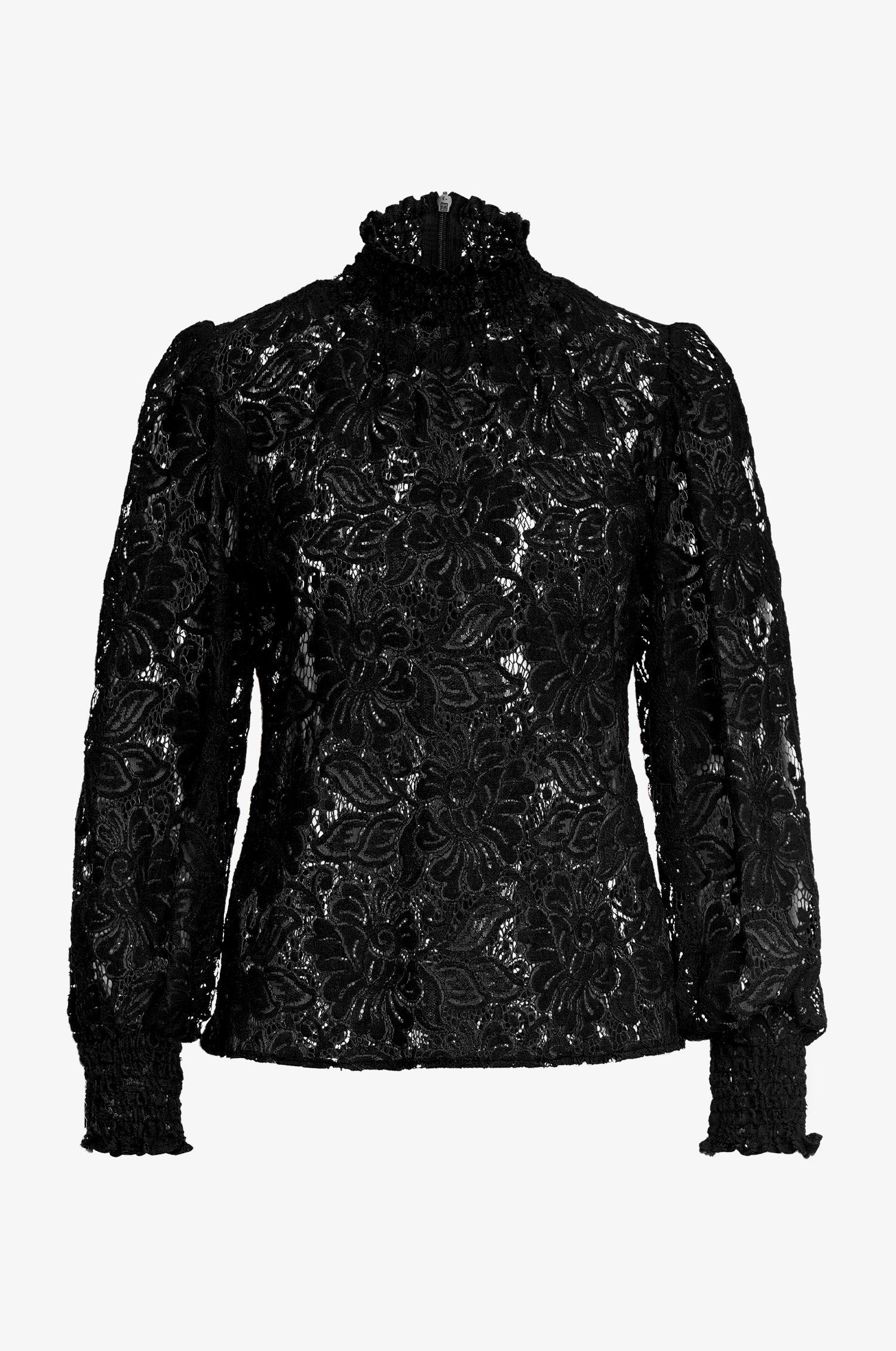 Bluse Aurelia in Schwarz