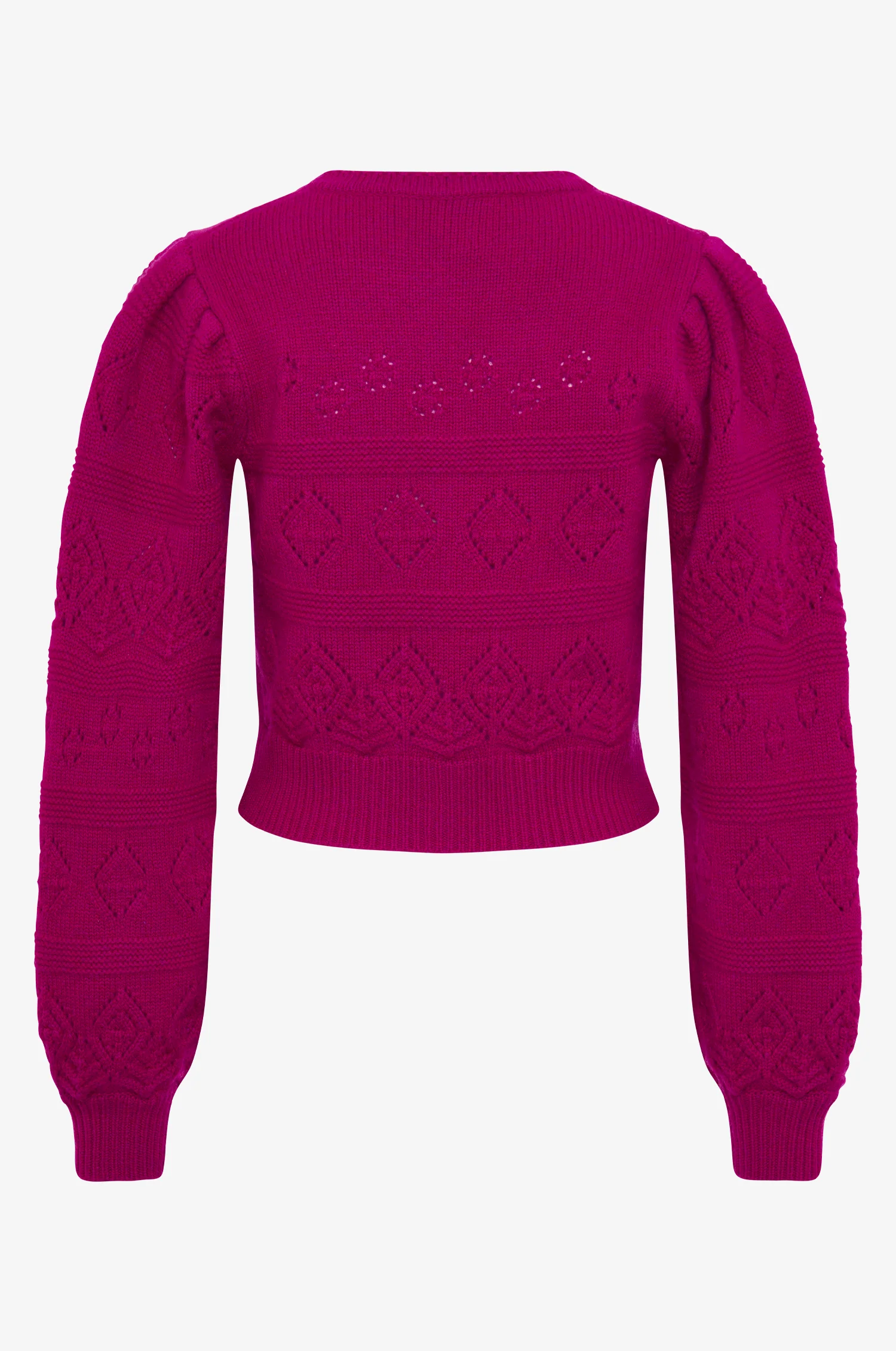 Cashmere Strickjacke Dakota in Pink - Image 2
