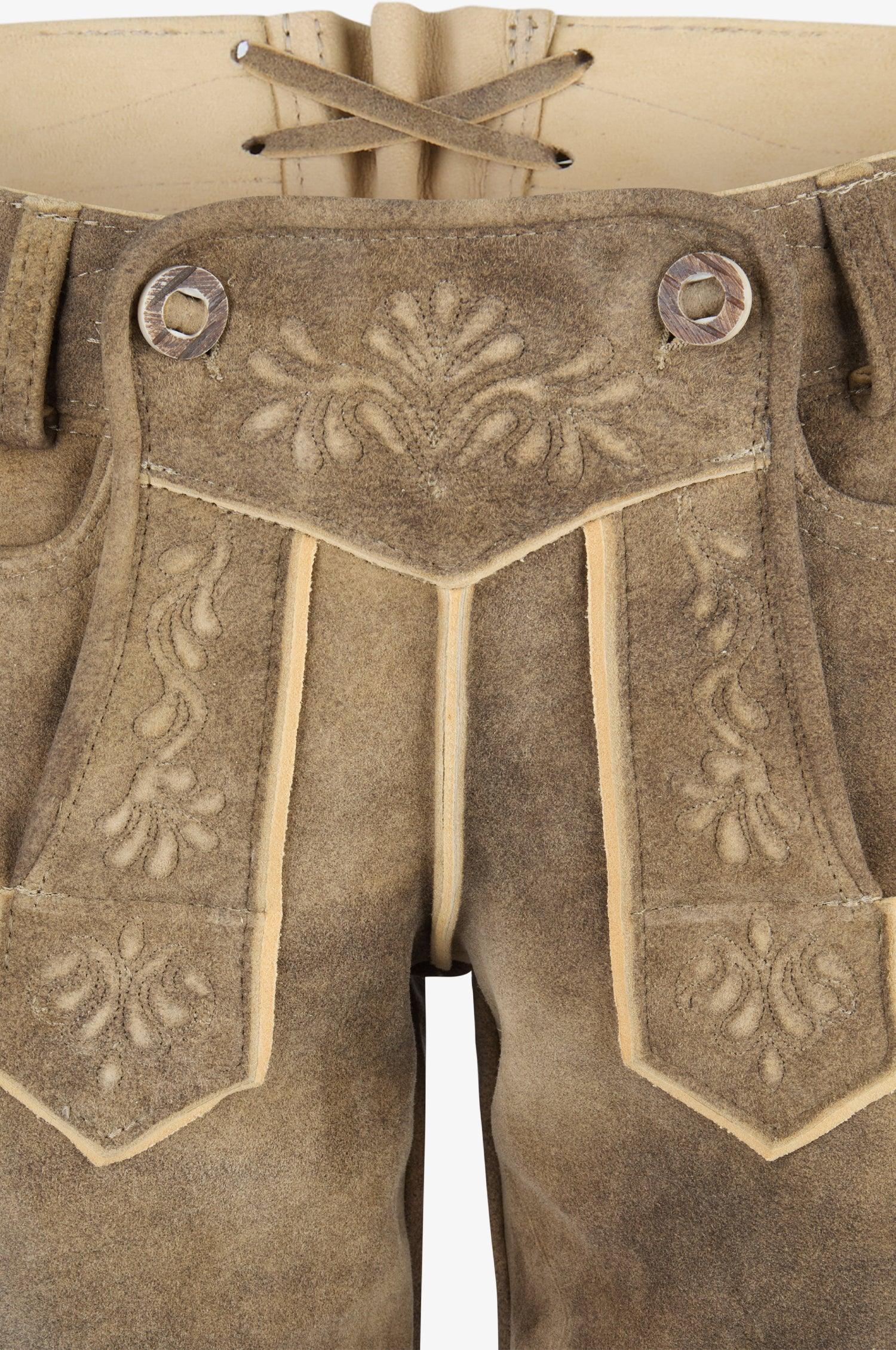 Damen Lederhose Nina in Inka - Image 3