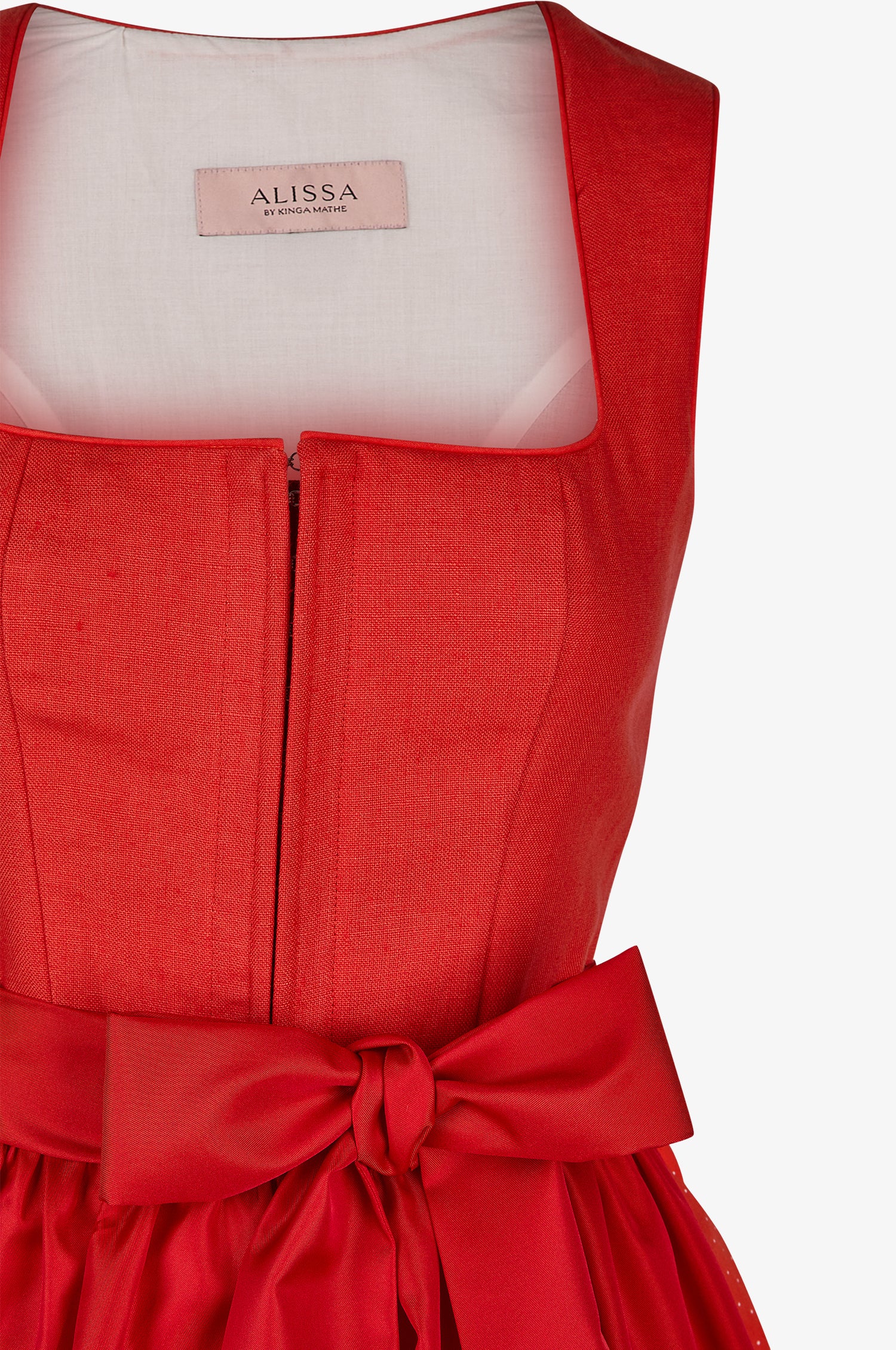 Dirndl Adri in Coral - Image 3