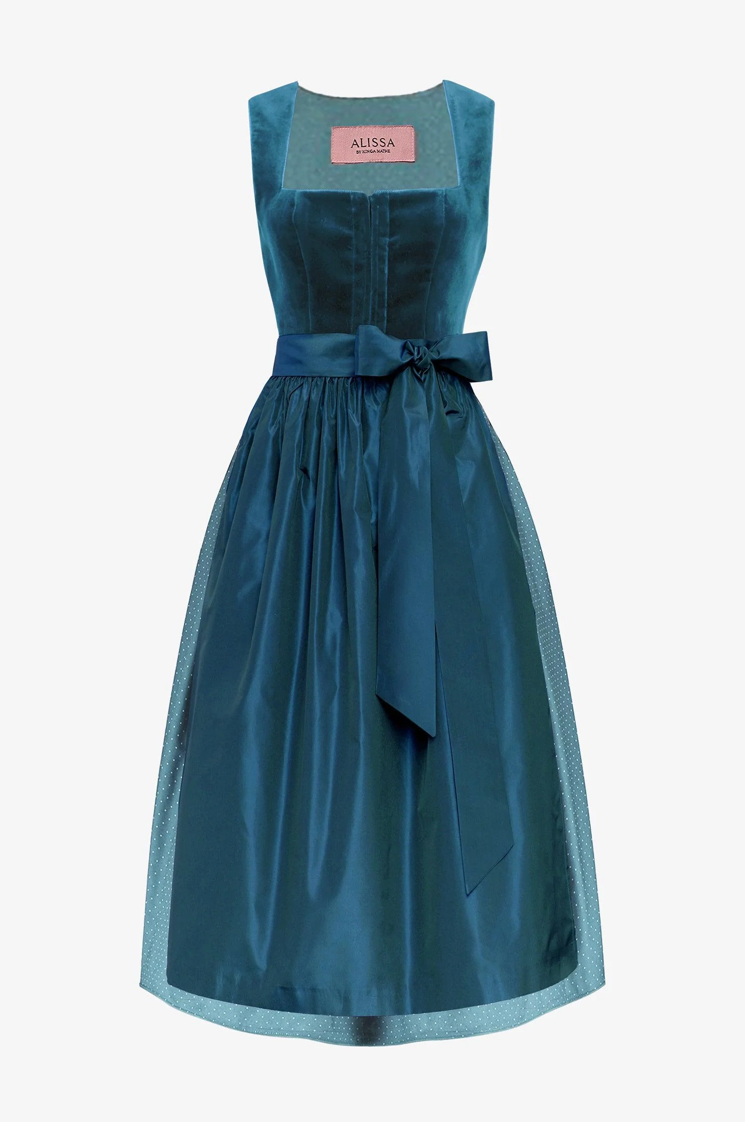 Dirndl Alice in cyan - Image 3