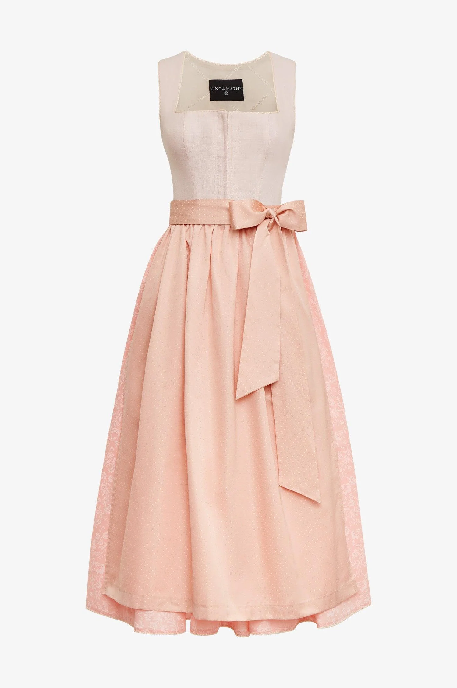 Dirndl Almeria in Peach