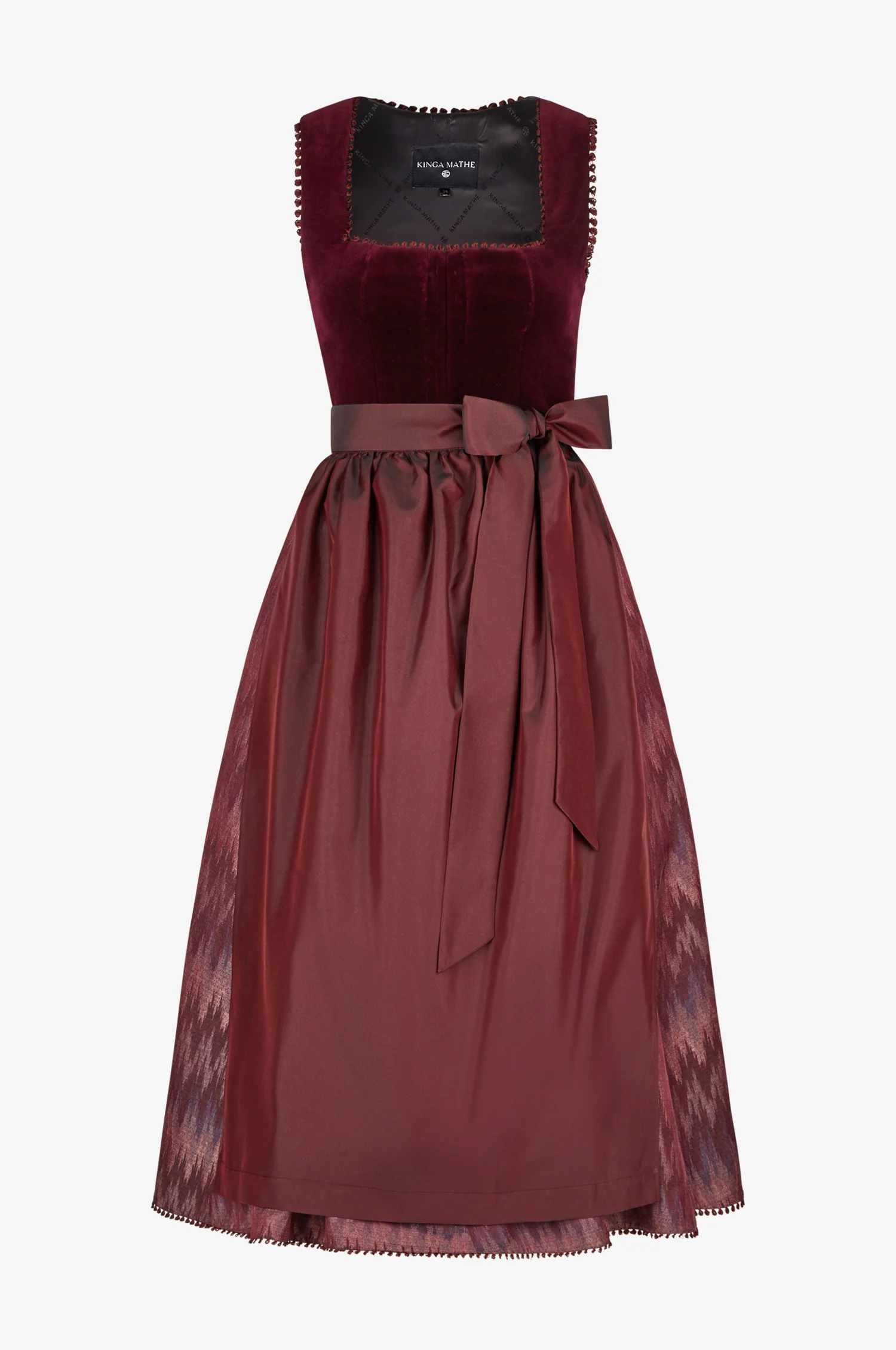 Dirndl Ancona in Bordeaux - Image 3