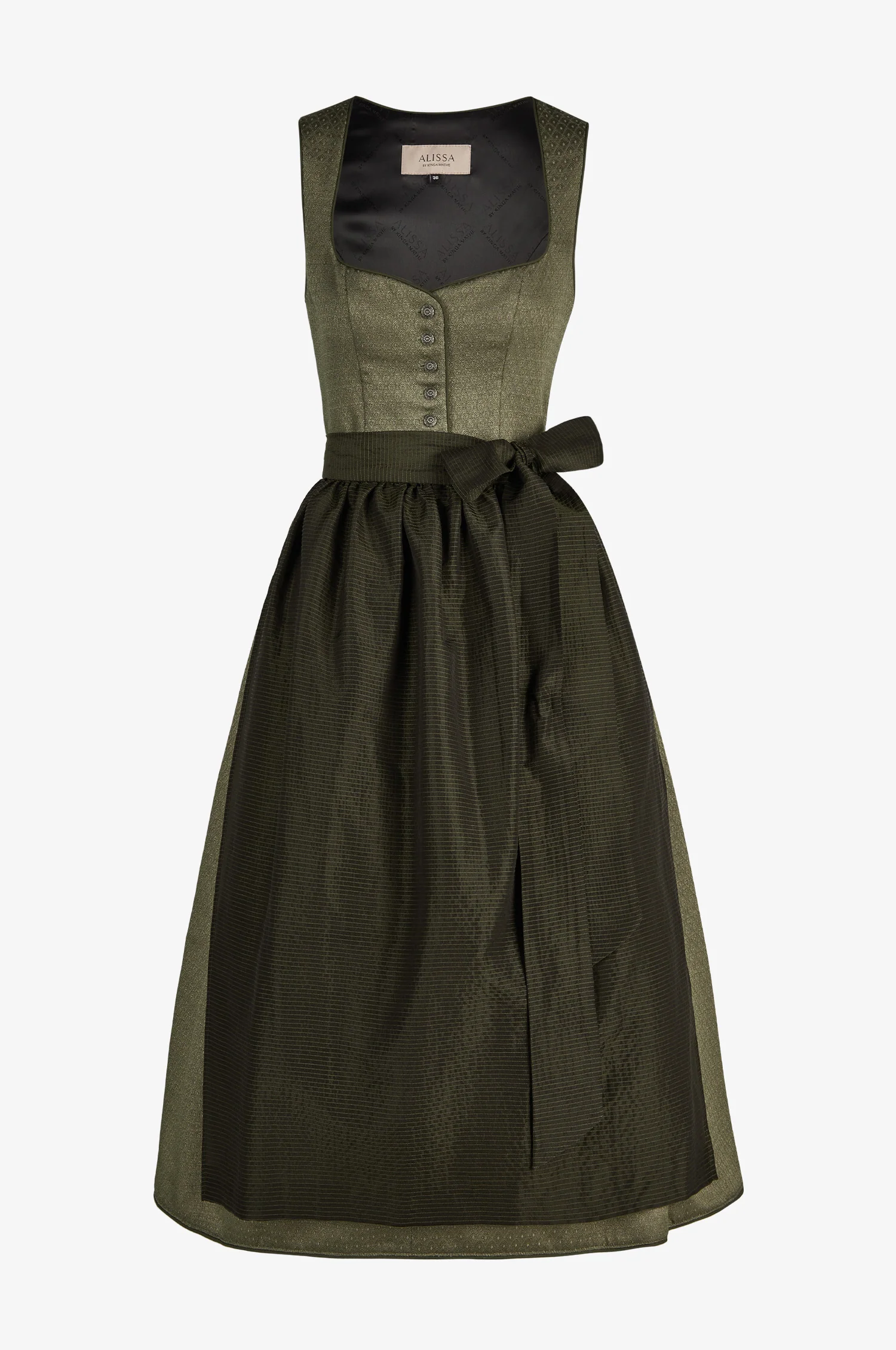 Dirndl Elina in Moos - Image 3