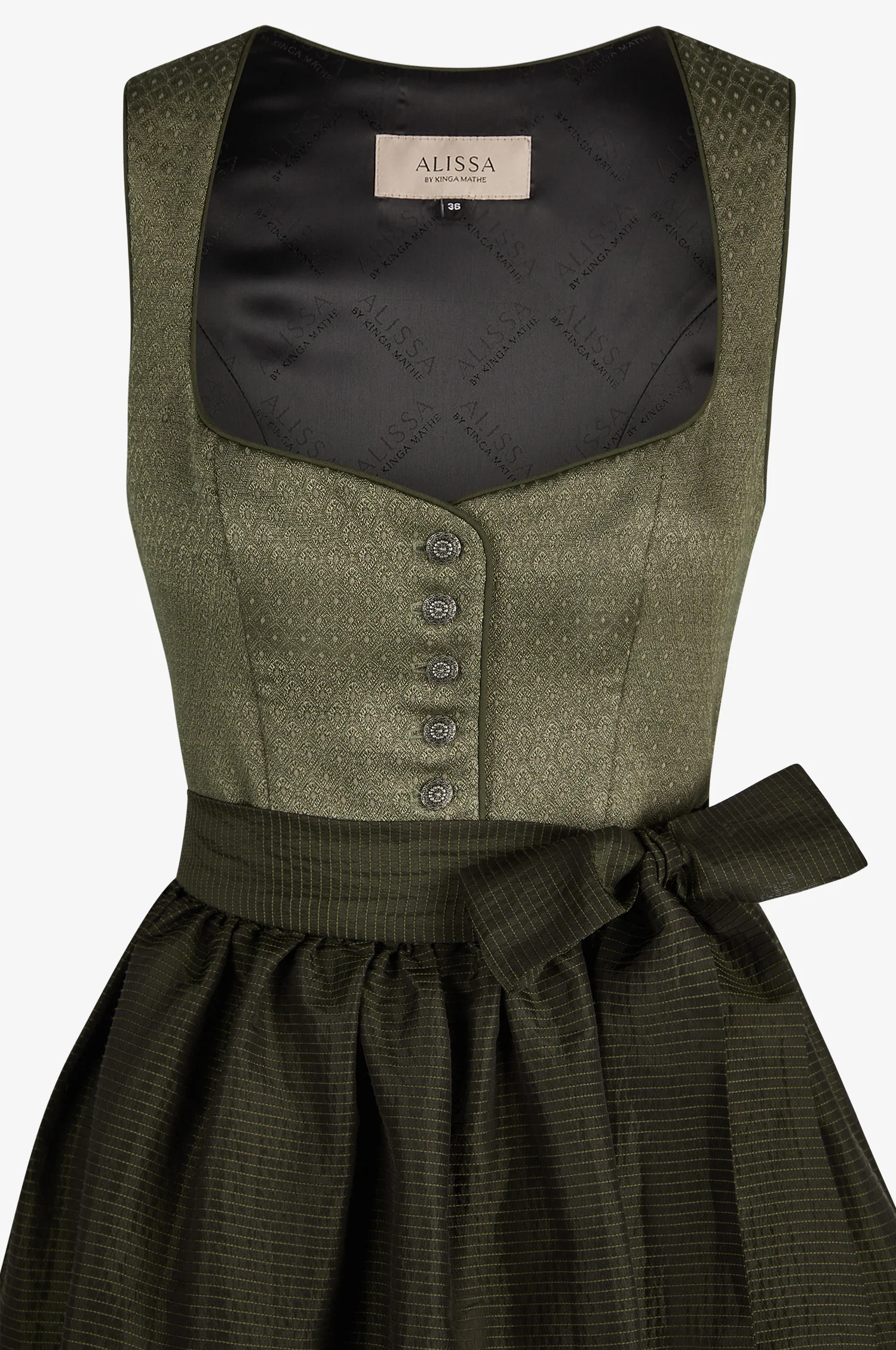 Dirndl Elina in Moos - Image 5