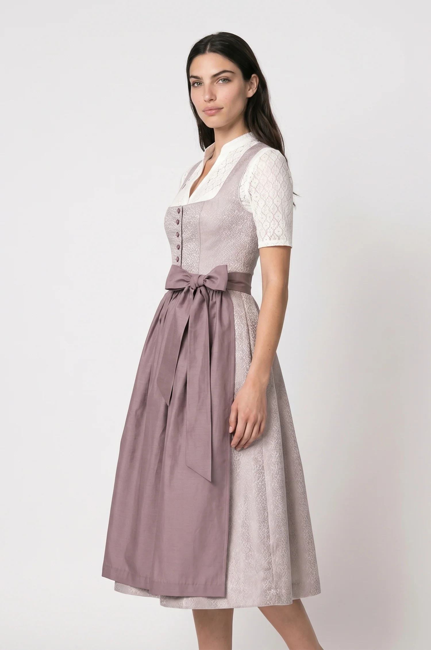 Dirndl Elisabeth in Flieder - Image 2