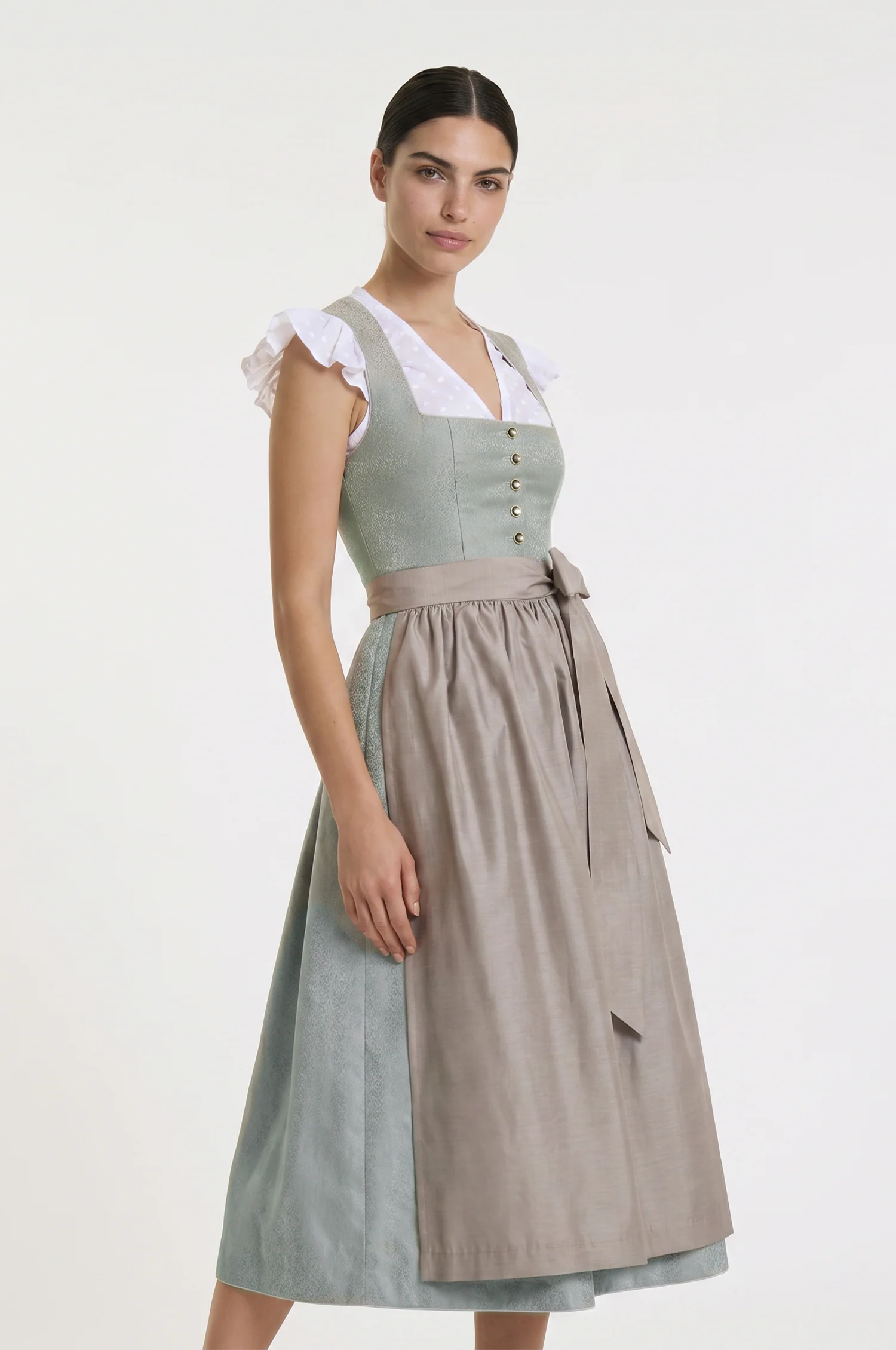 Dirndl Elisabeth in Salbei - Image 2