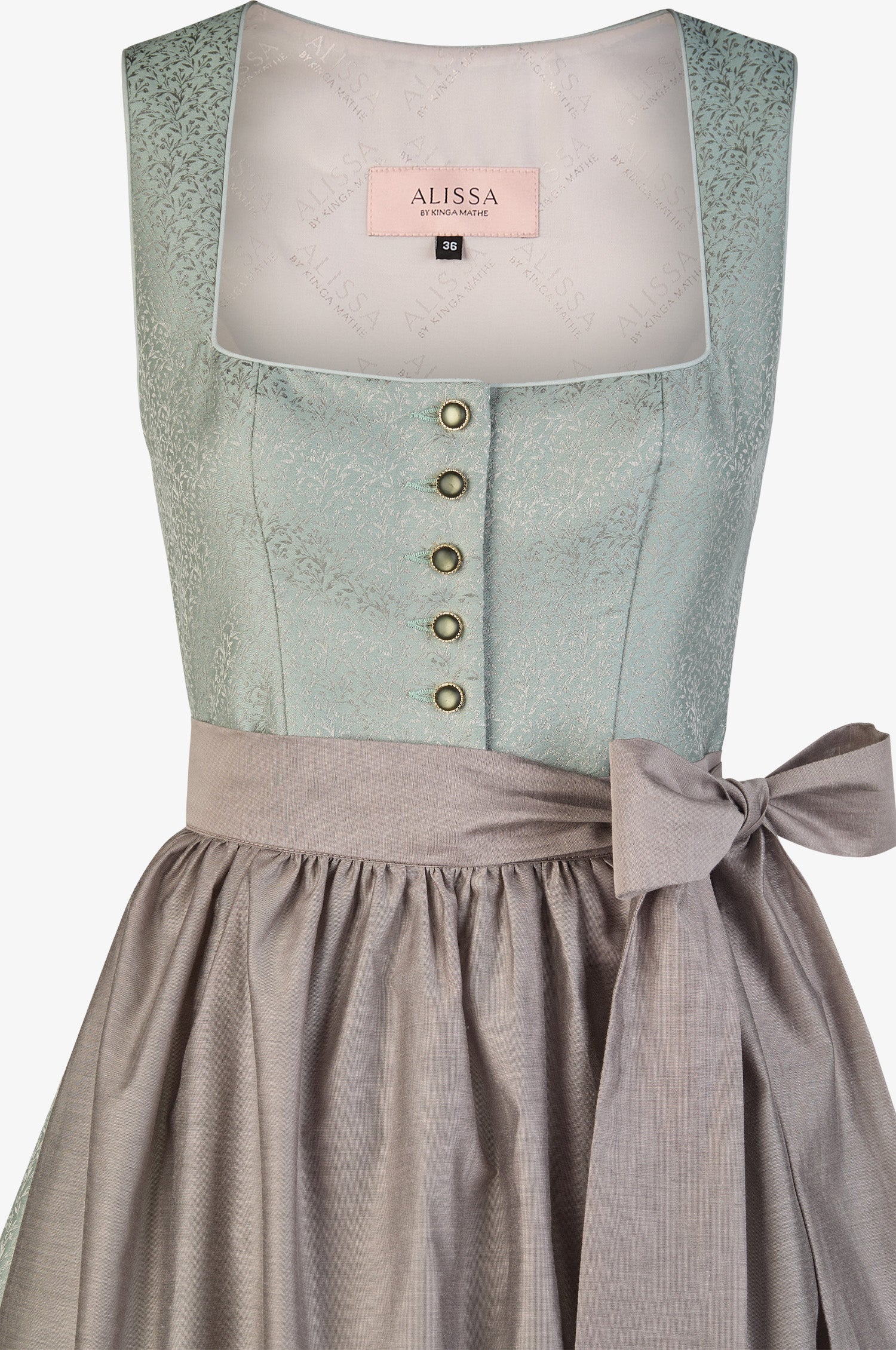 Dirndl Elisabeth in Salbei - Image 5