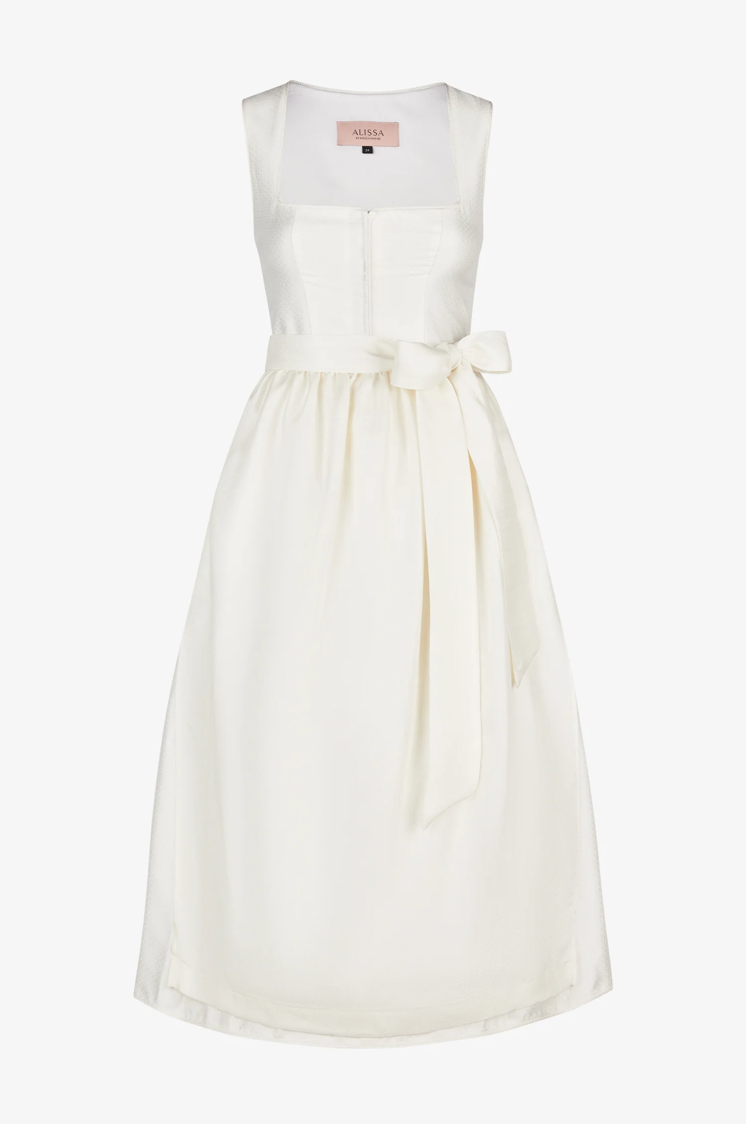 Dirndl Eni in Weiß - Image 3