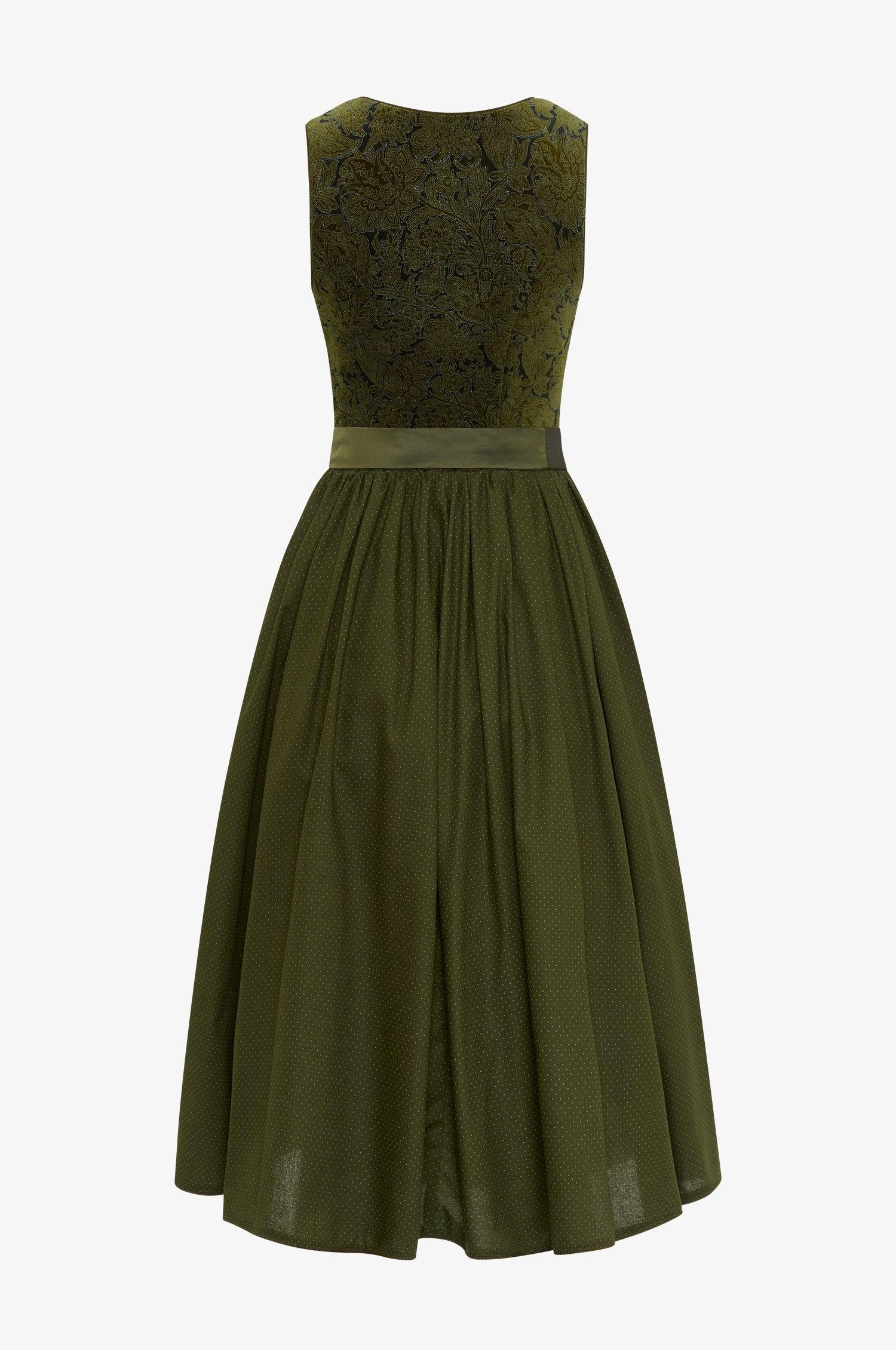 Dirndl Genf in Olive - Image 4