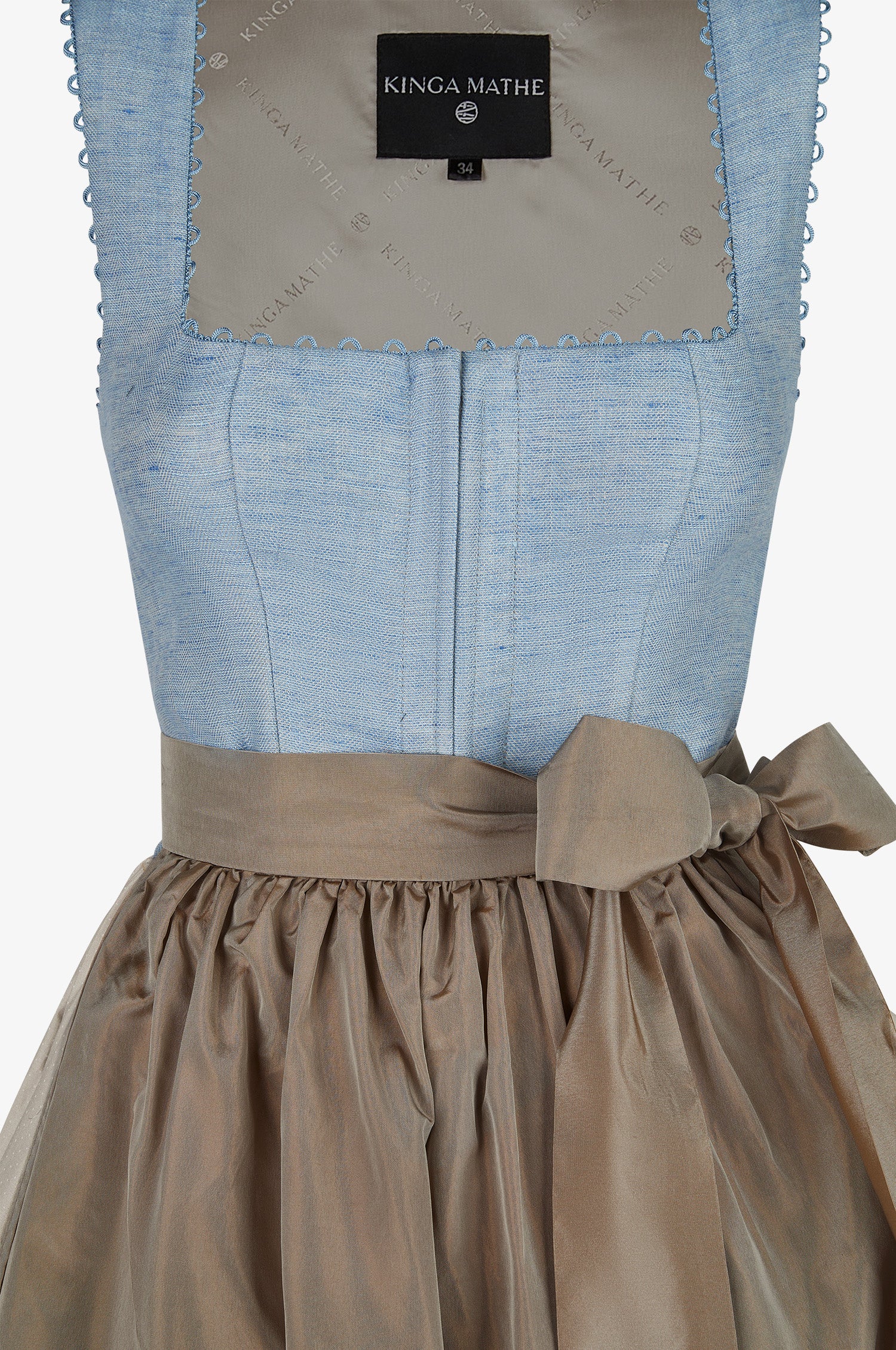 Dirndl Korfu in Blau - Image 5