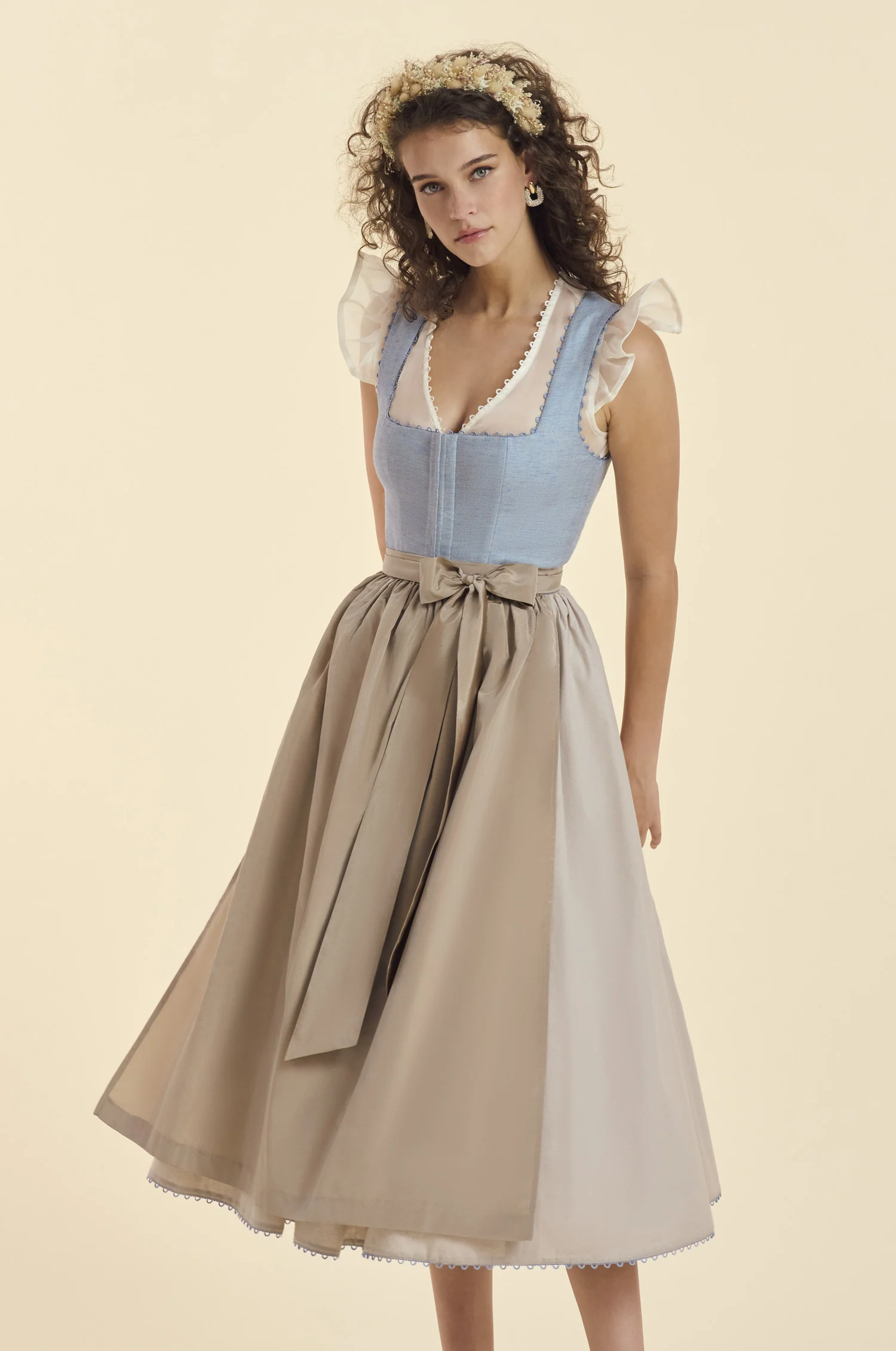 Dirndl Korfu in Blau - Image 6