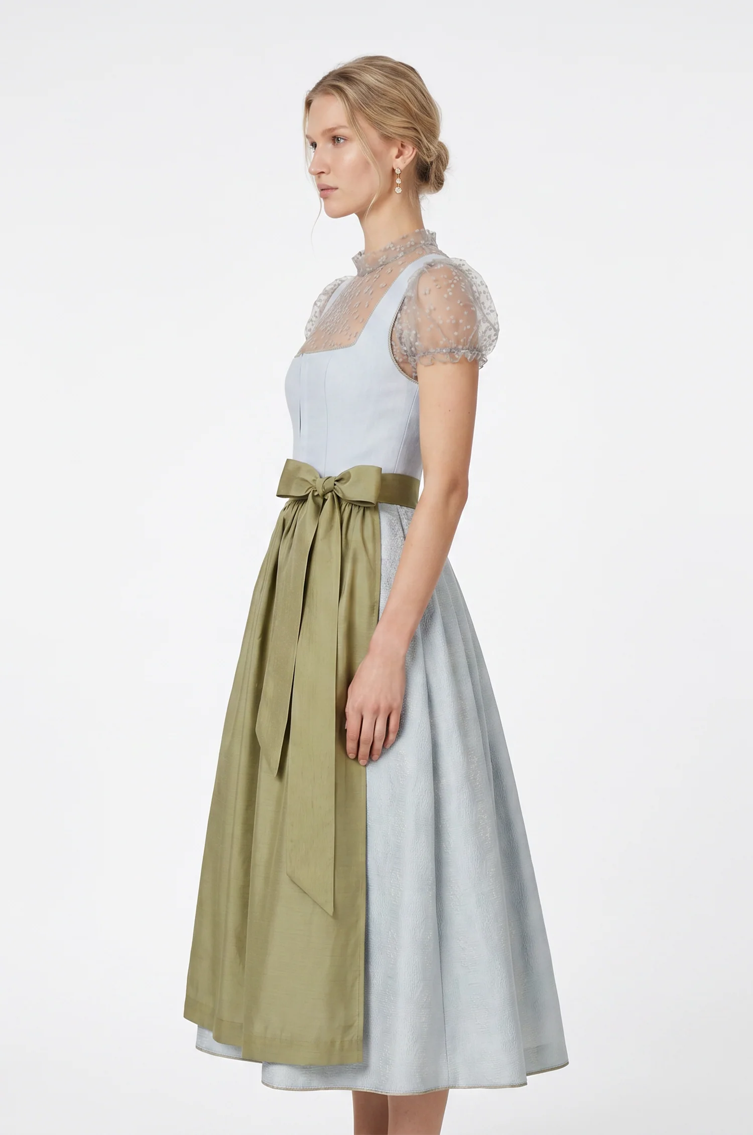 Dirndl Lamia in Eisblau - Image 2