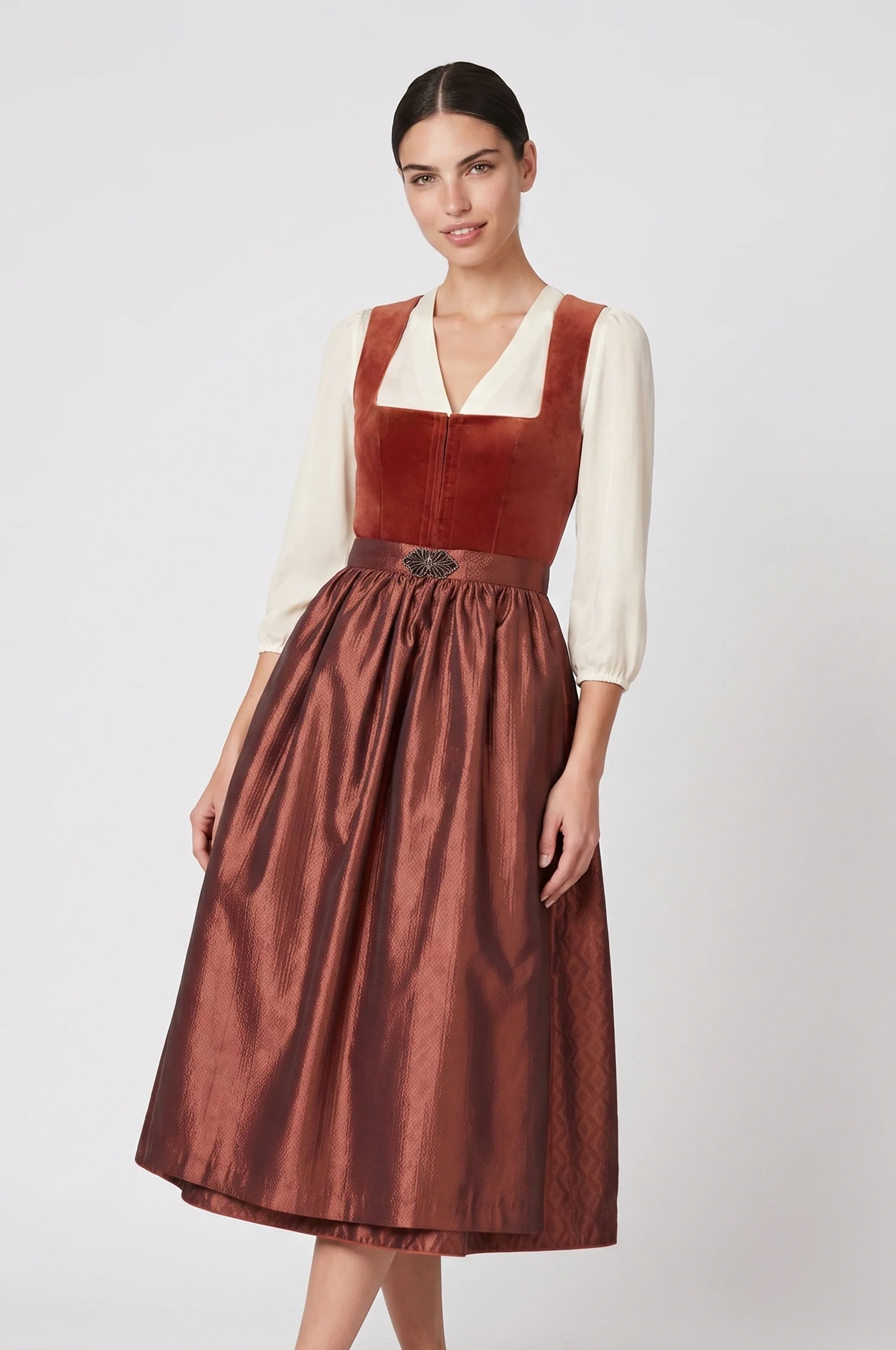 Dirndl Lumi in Terracotta