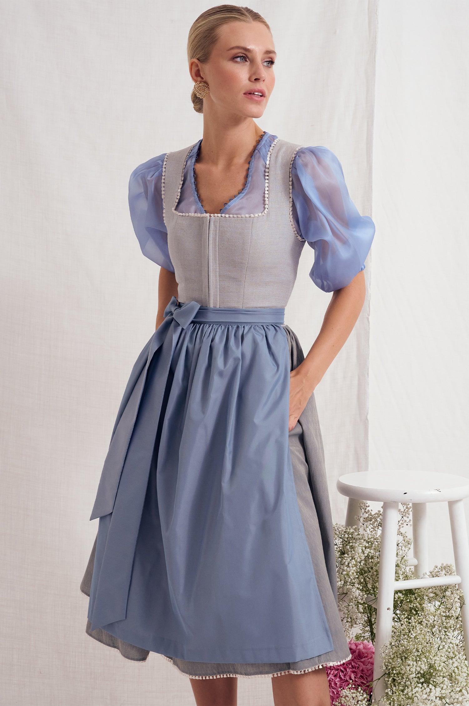 Dirndl Maranello in Hellblau - Image 4