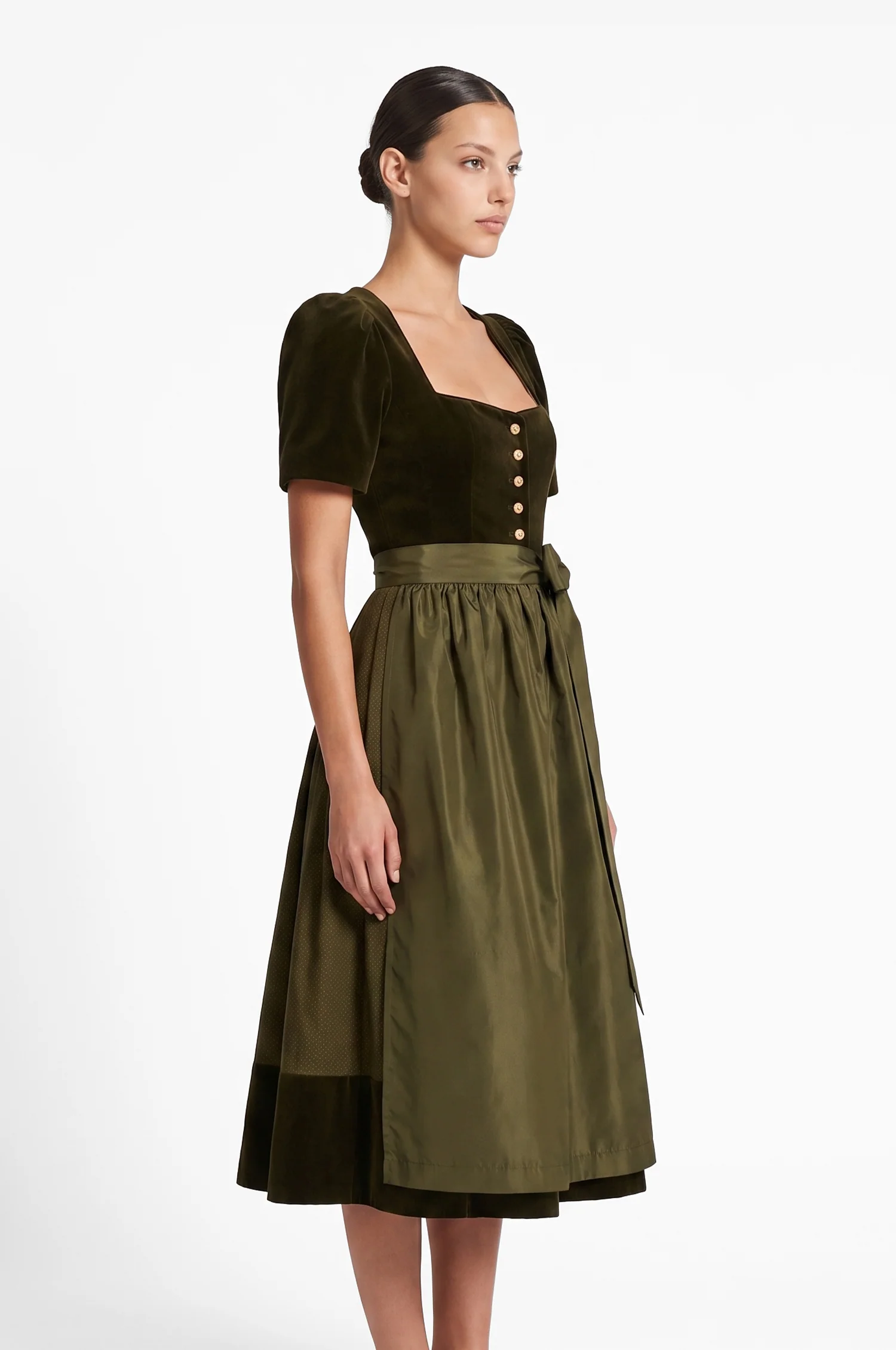 Dirndl Minori in Olive - Image 2