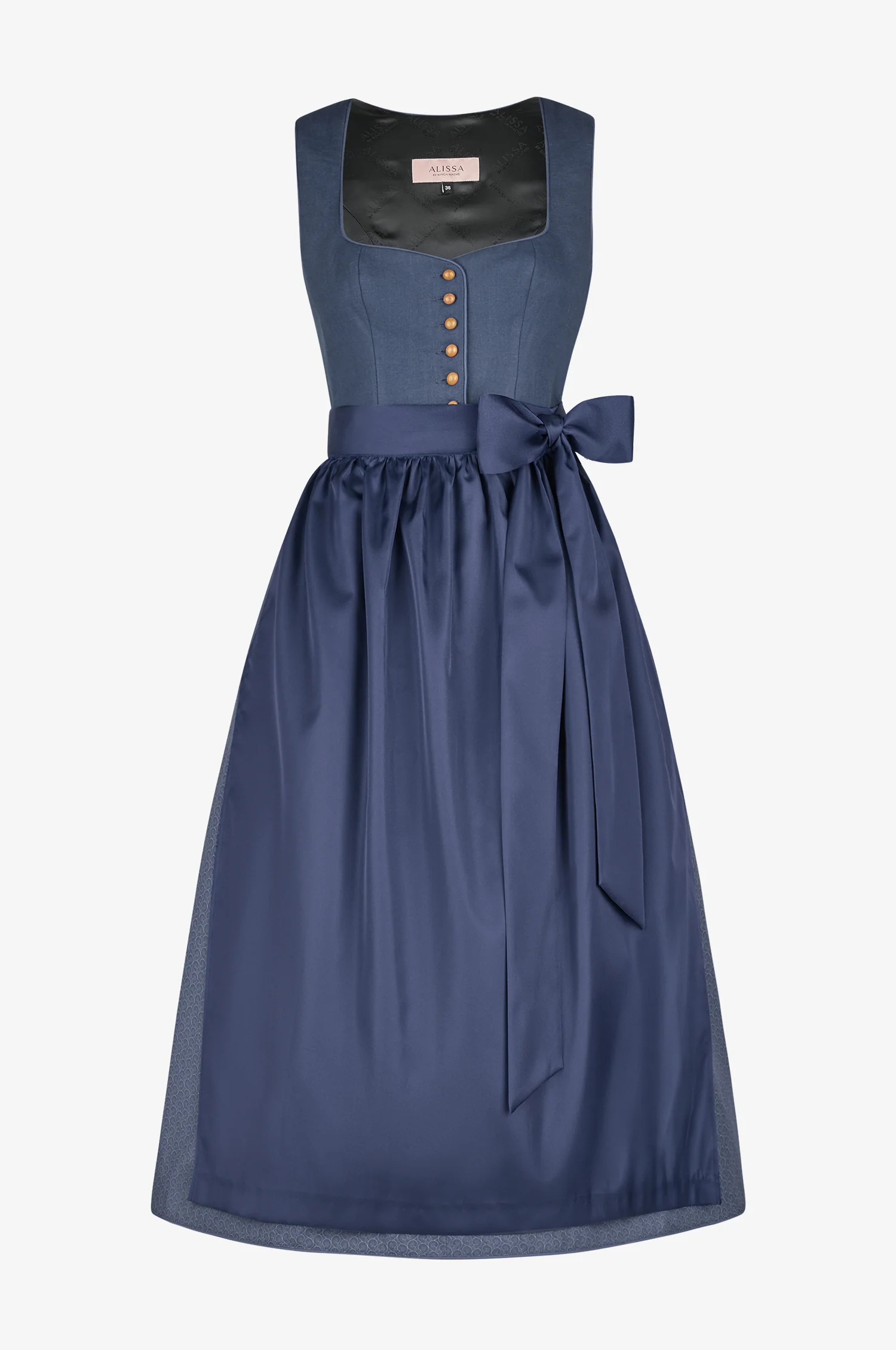 Dirndl Nora in Blau - Image 3