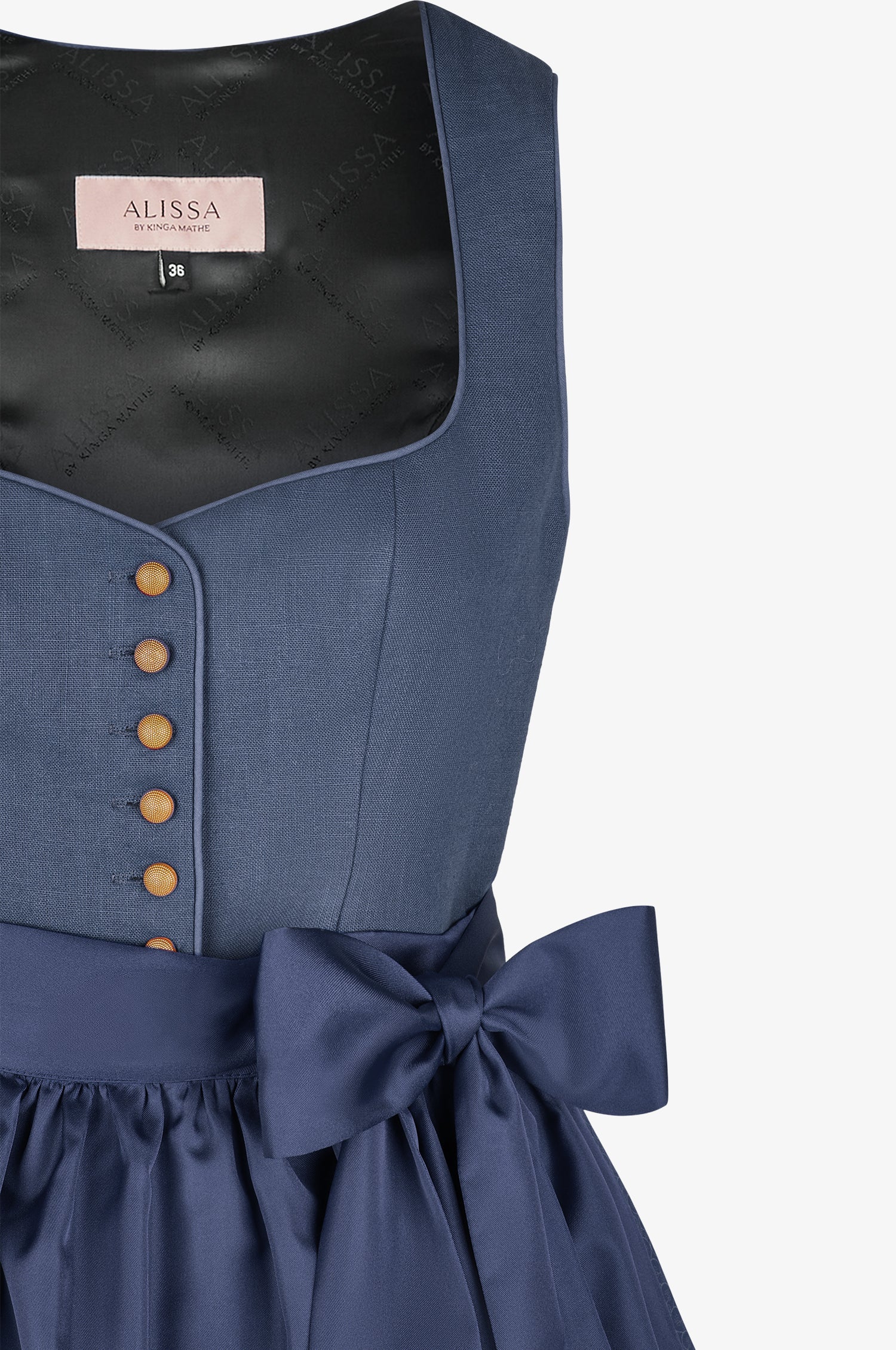 Dirndl Nora in Blau - Image 5