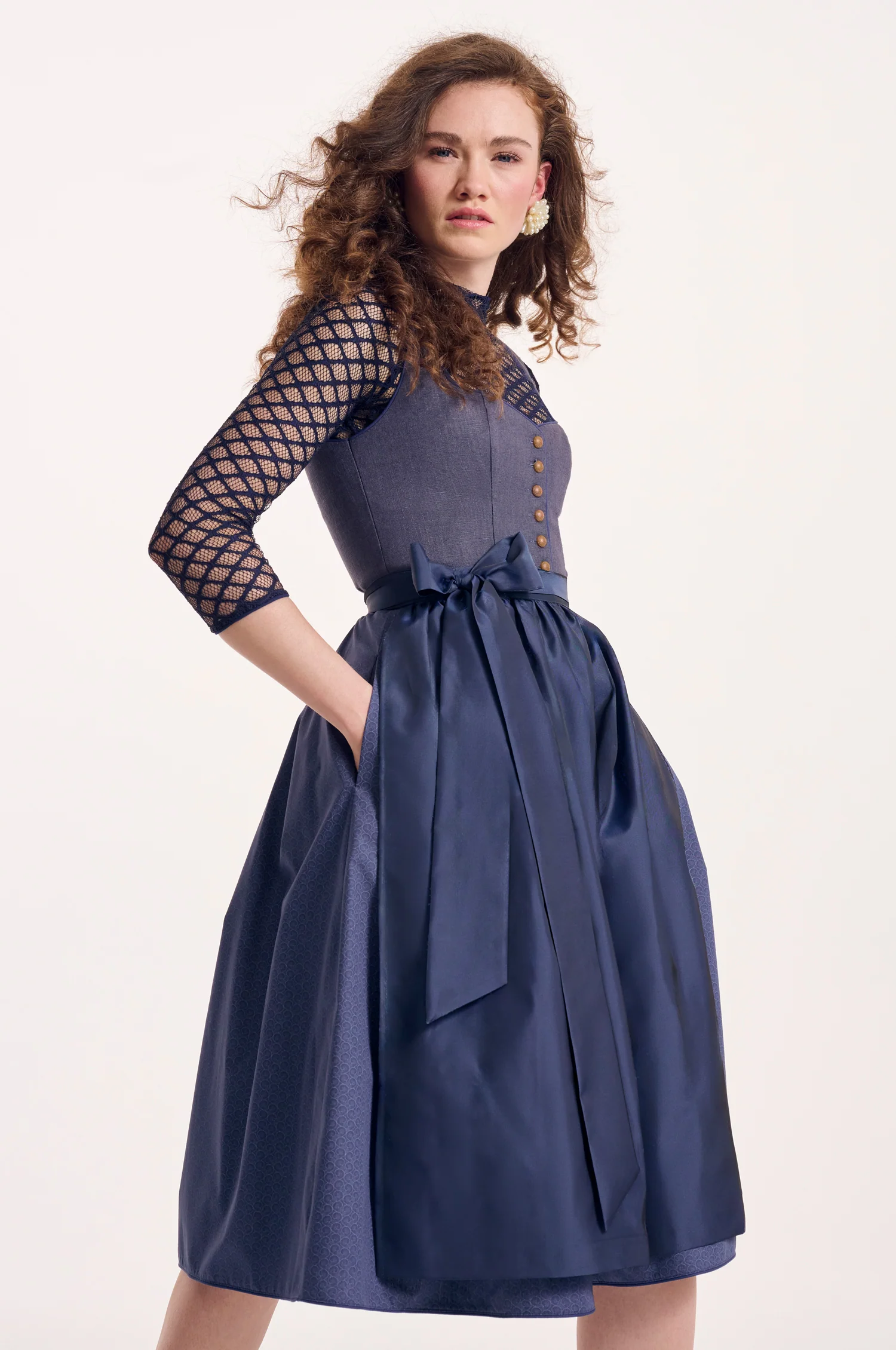 Dirndl Nora in Blau - Image 6