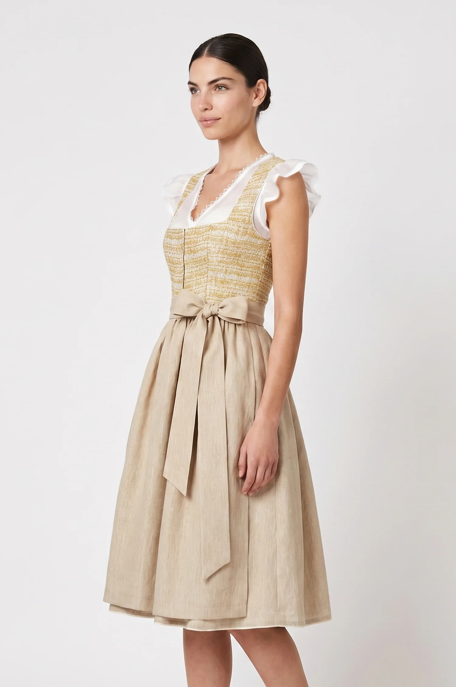 Dirndl Saranda in Gelb - Image 2