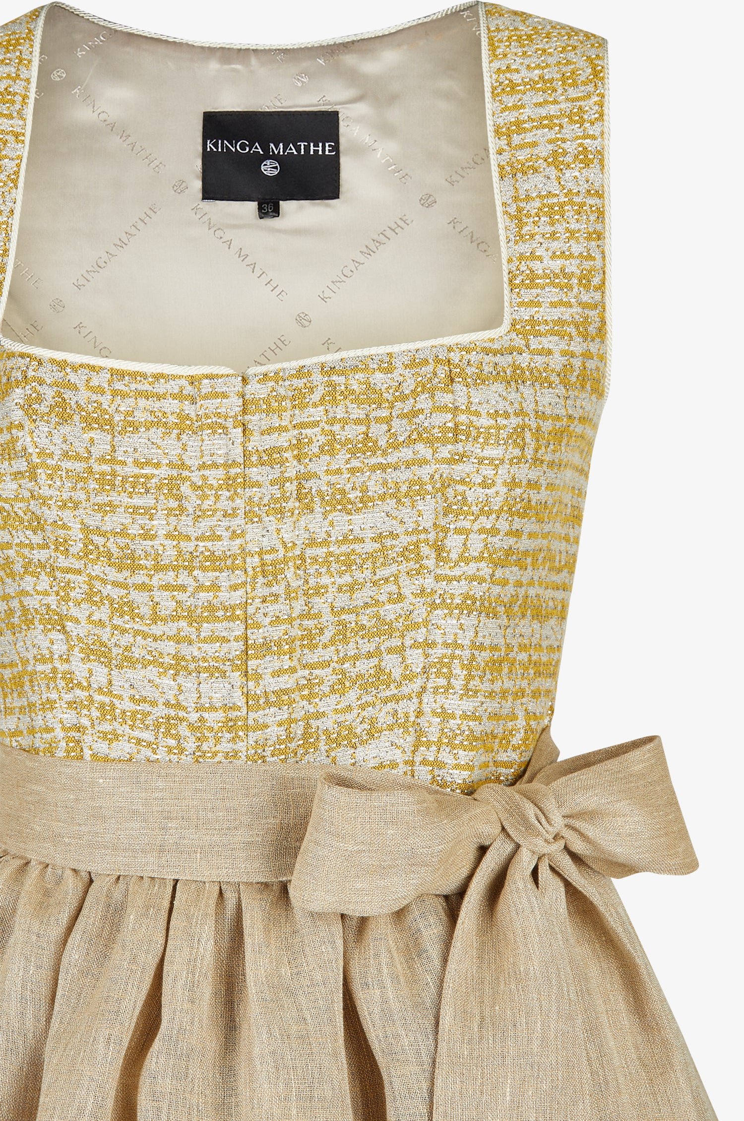 Dirndl Saranda in Gelb - Image 5