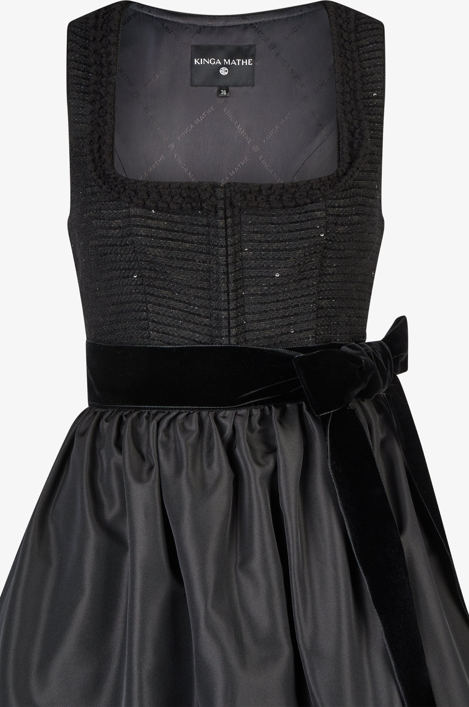 Dirndl Sorrento in Schwarz - Image 5
