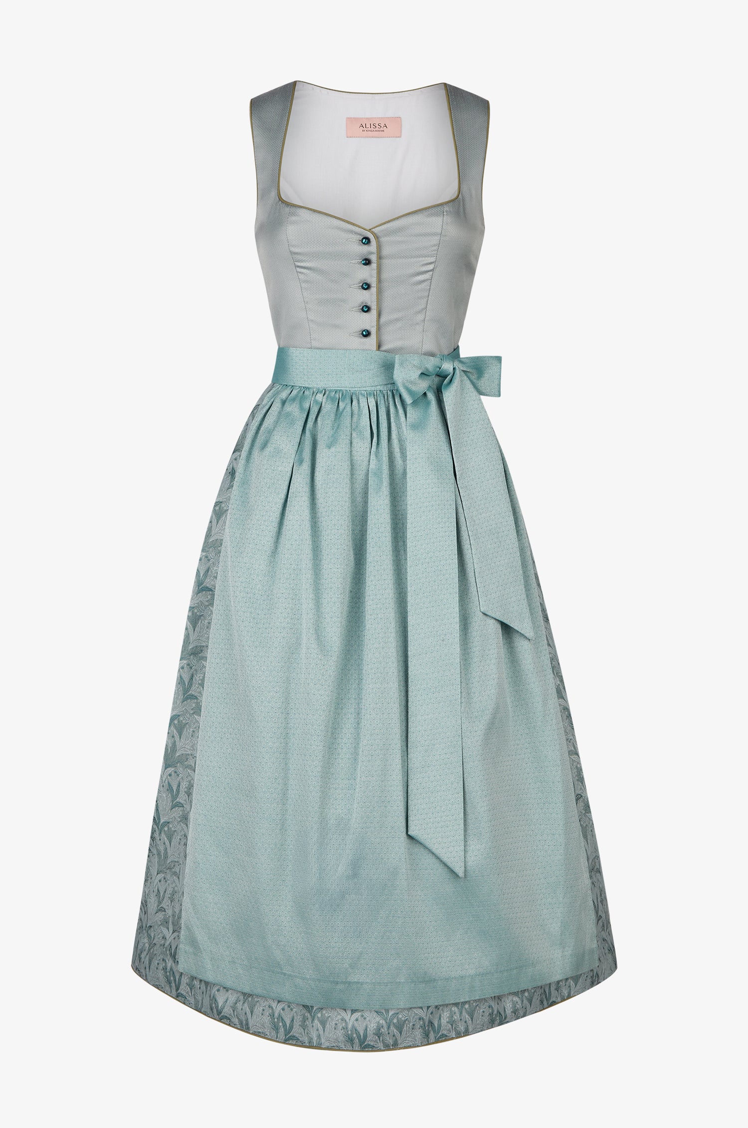 Dirndl Talea in Eisblau