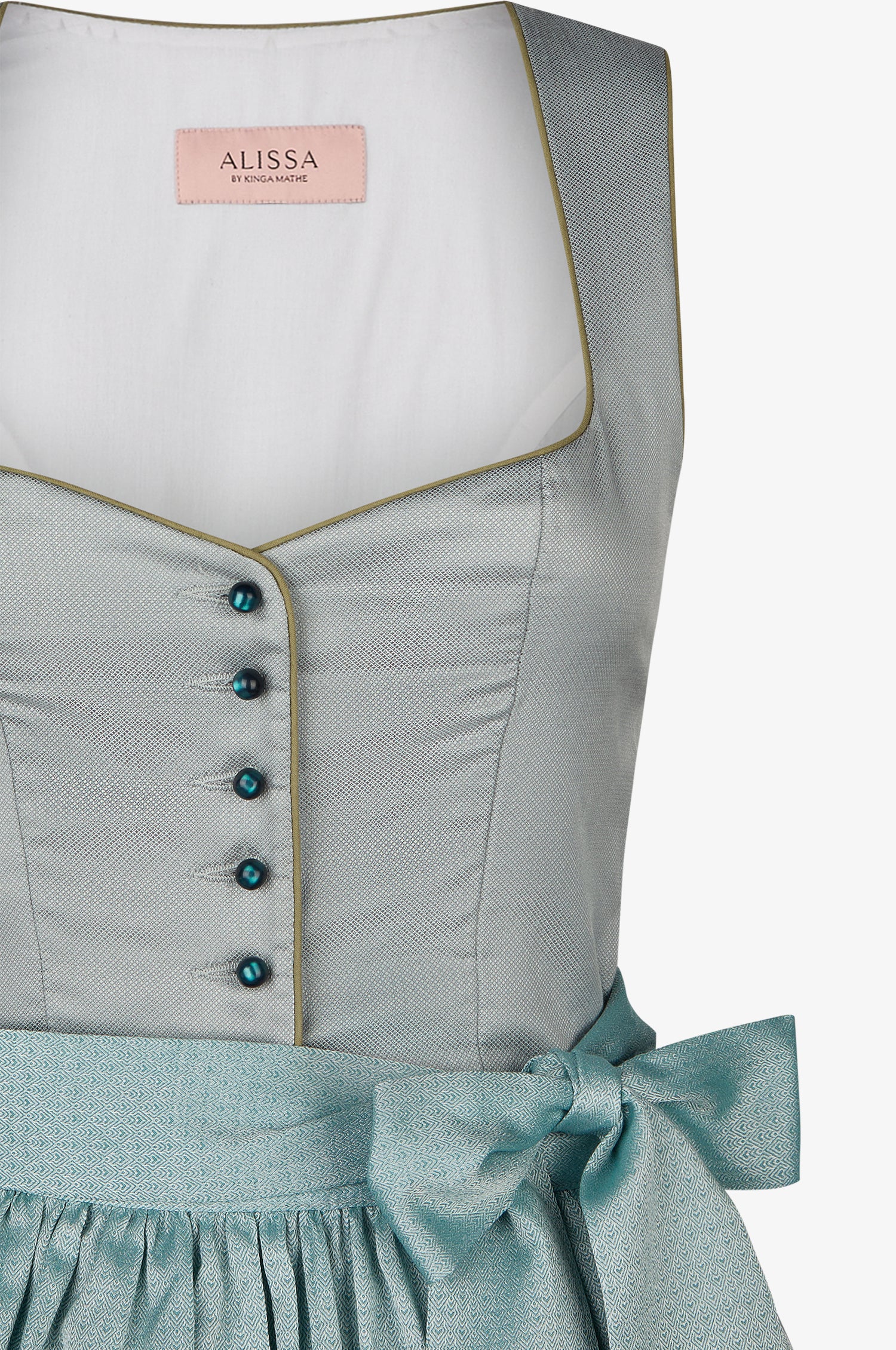 Dirndl Talea in Eisblau - Image 3