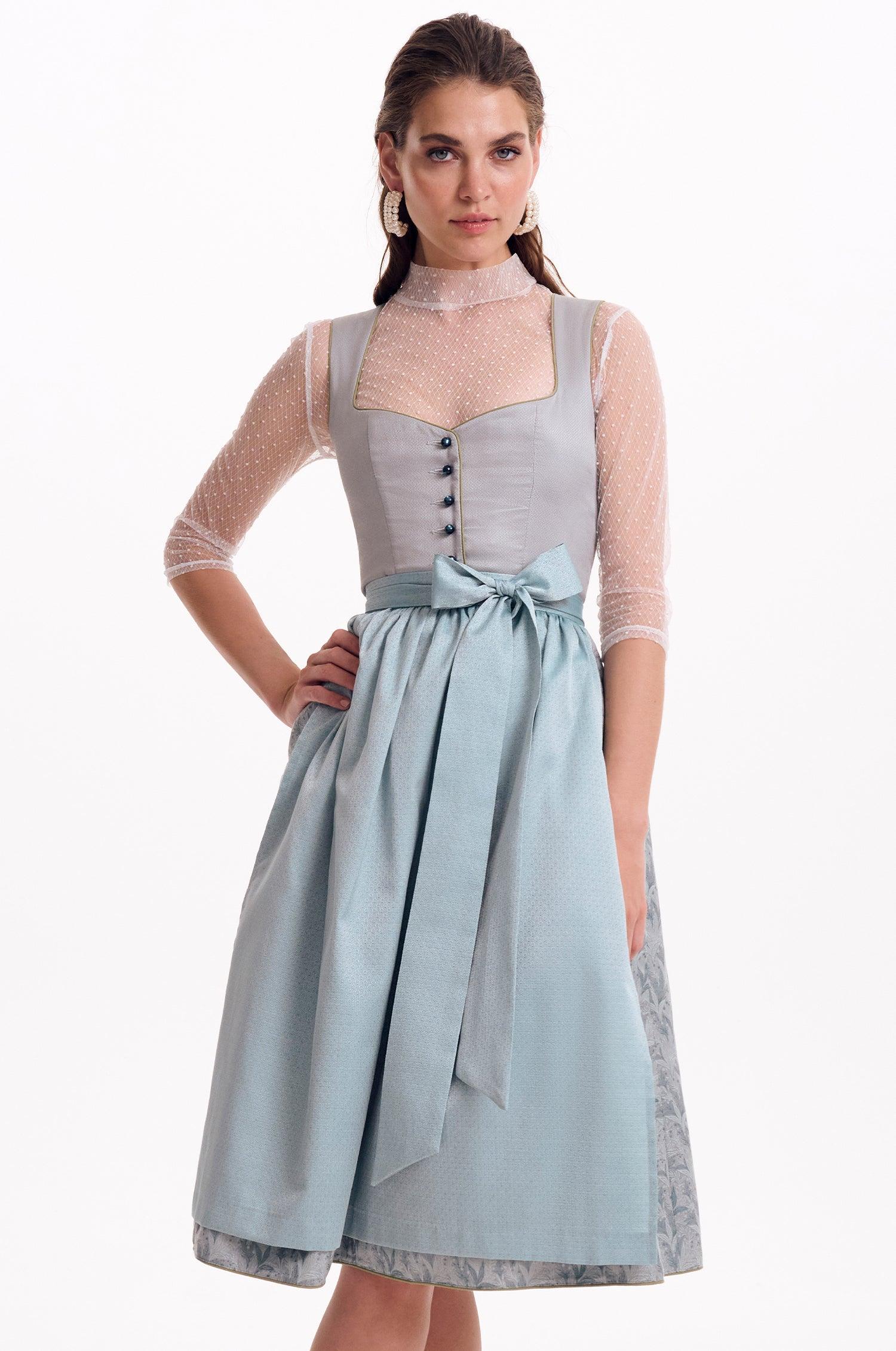 Dirndl Talea in Eisblau - Image 4