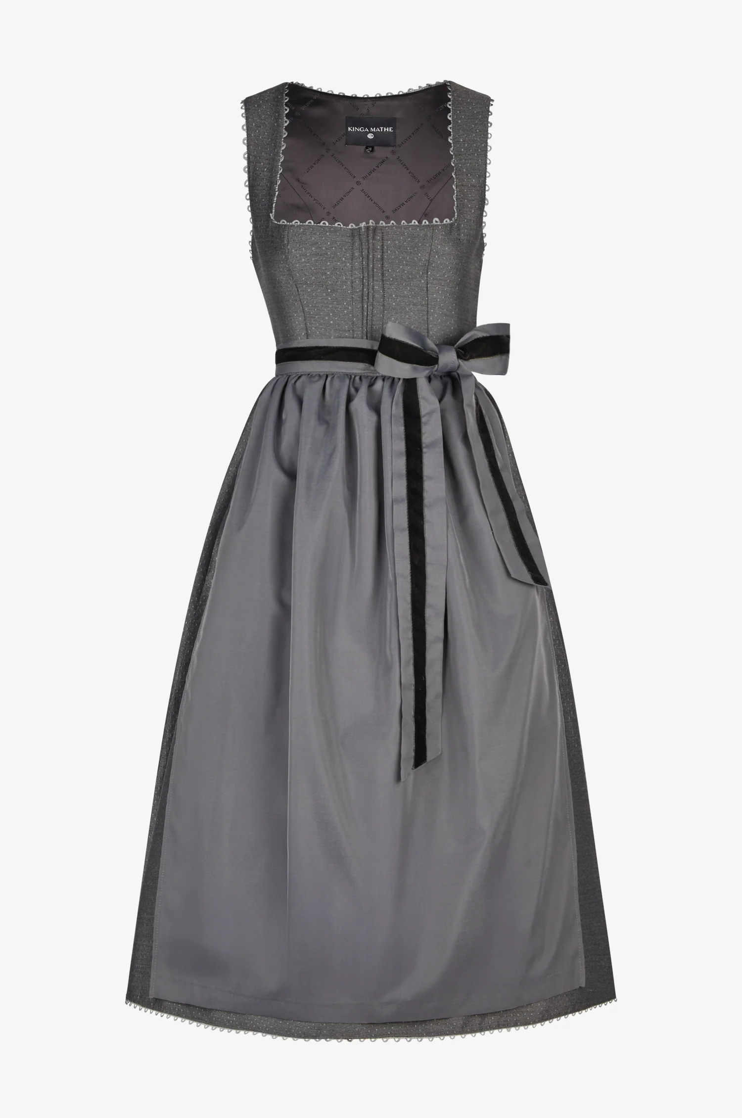 Dirndl Tirana in Grau - Image 3