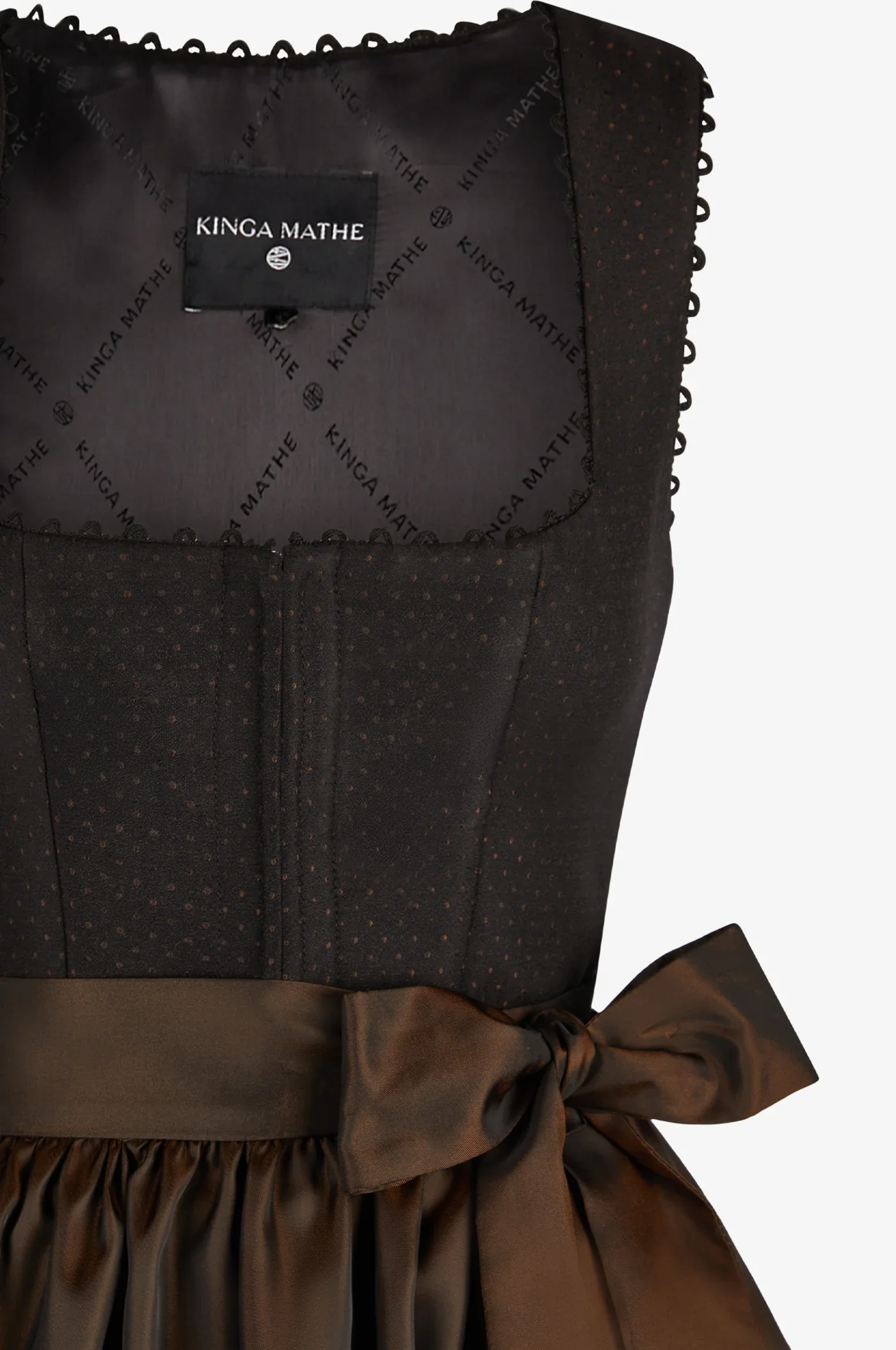 Dirndl Tirana in Schwarz - Image 3