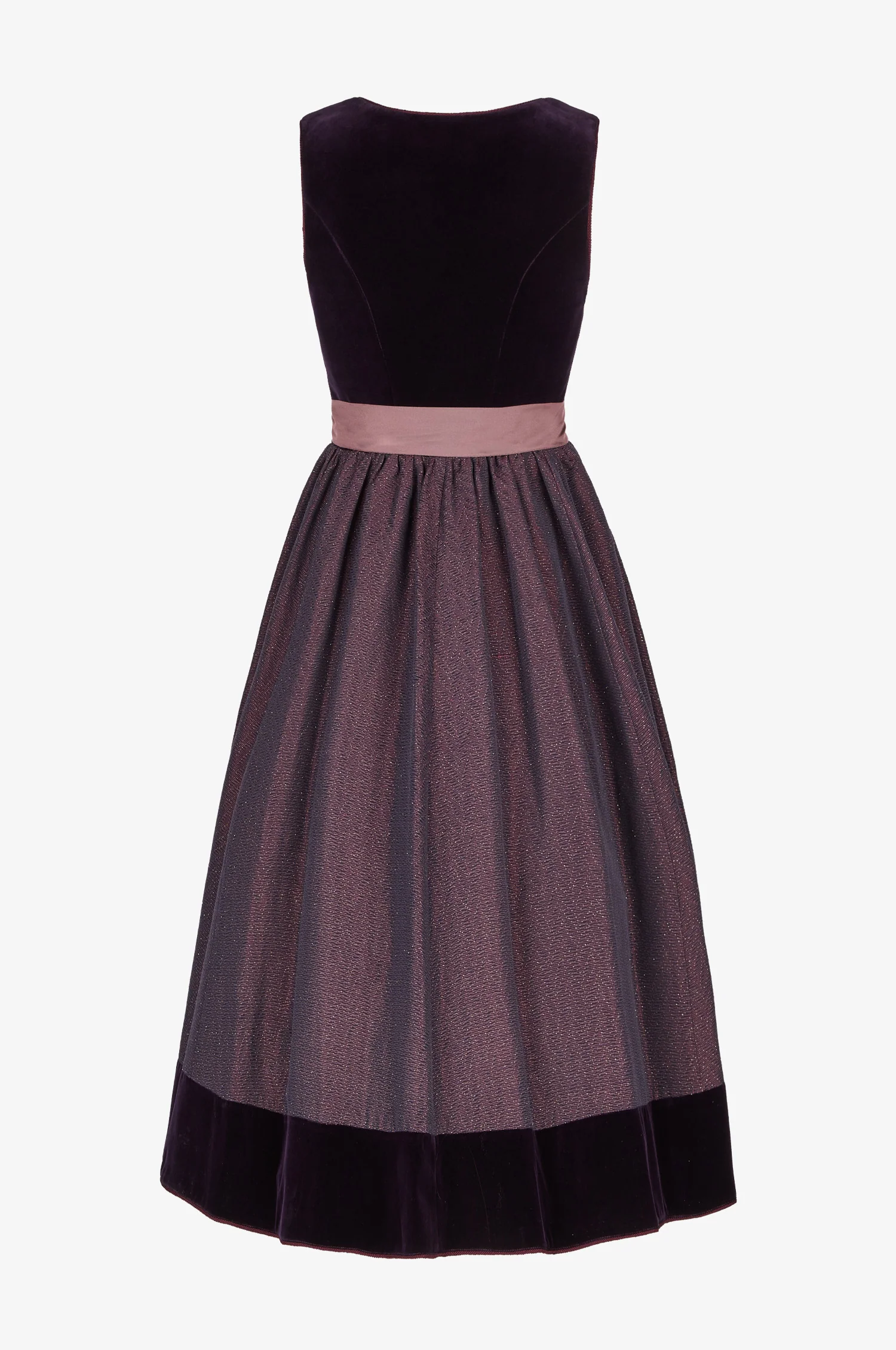 Dirndl Tuzla in Aubergine - Image 4