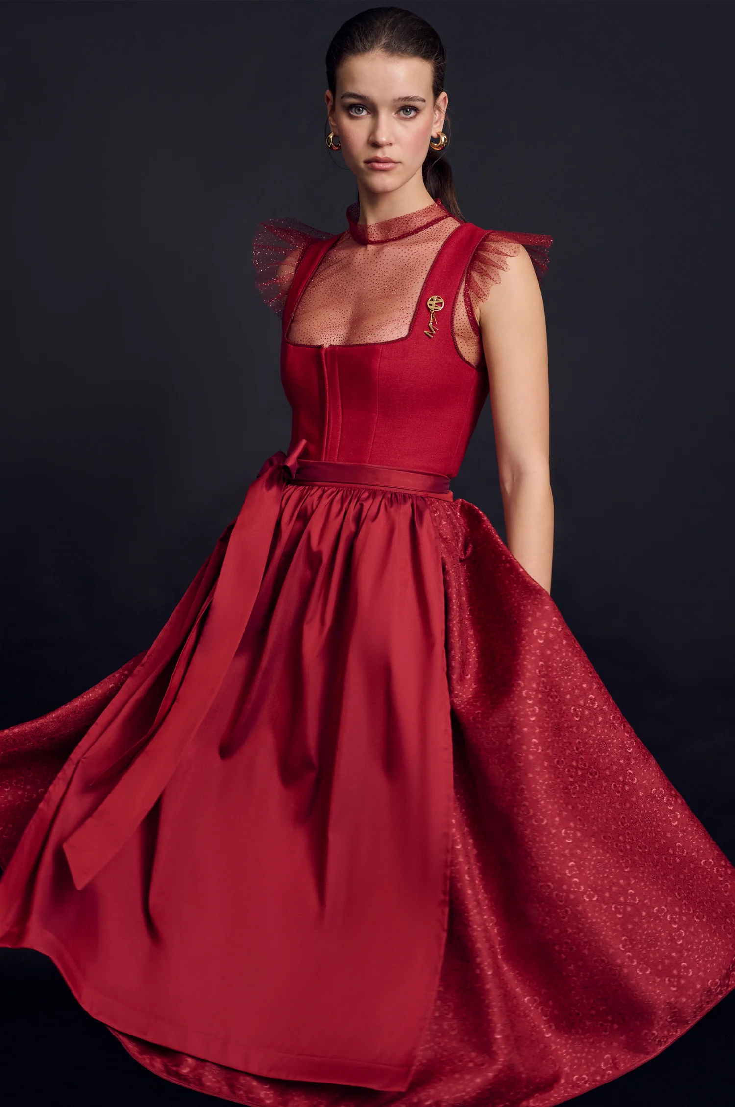 Dirndl Vlora in Rot - Image 4