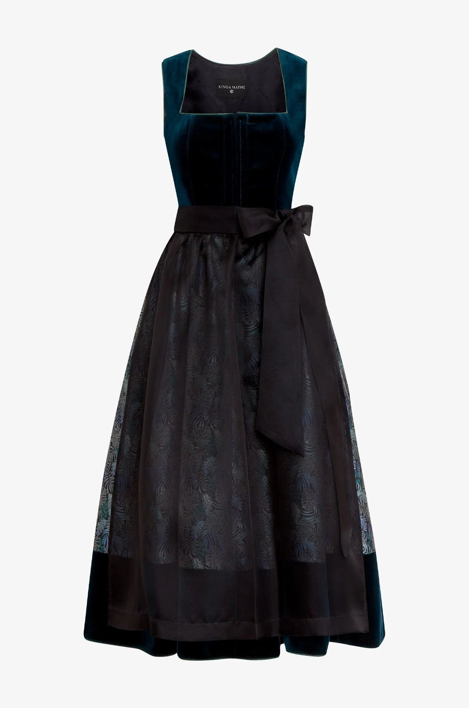 Dirndl Zamora in Petrol - Image 3