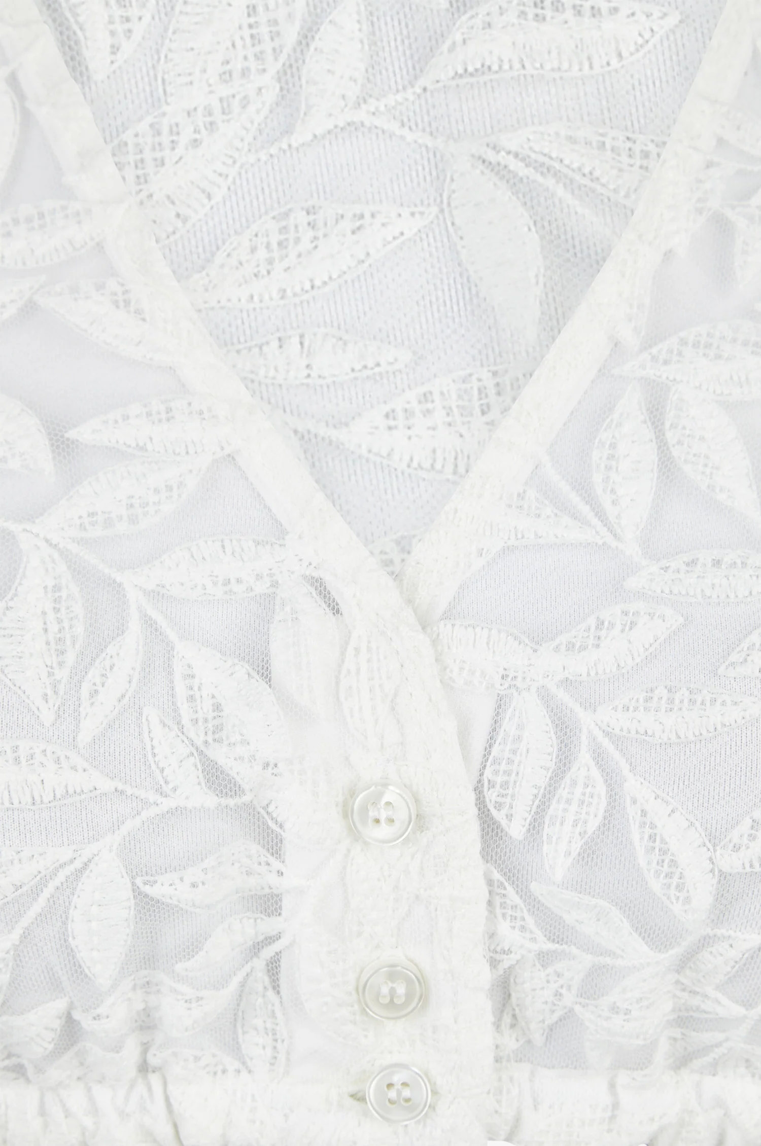 Dirndlbluse Anna in Weiß - Image 3