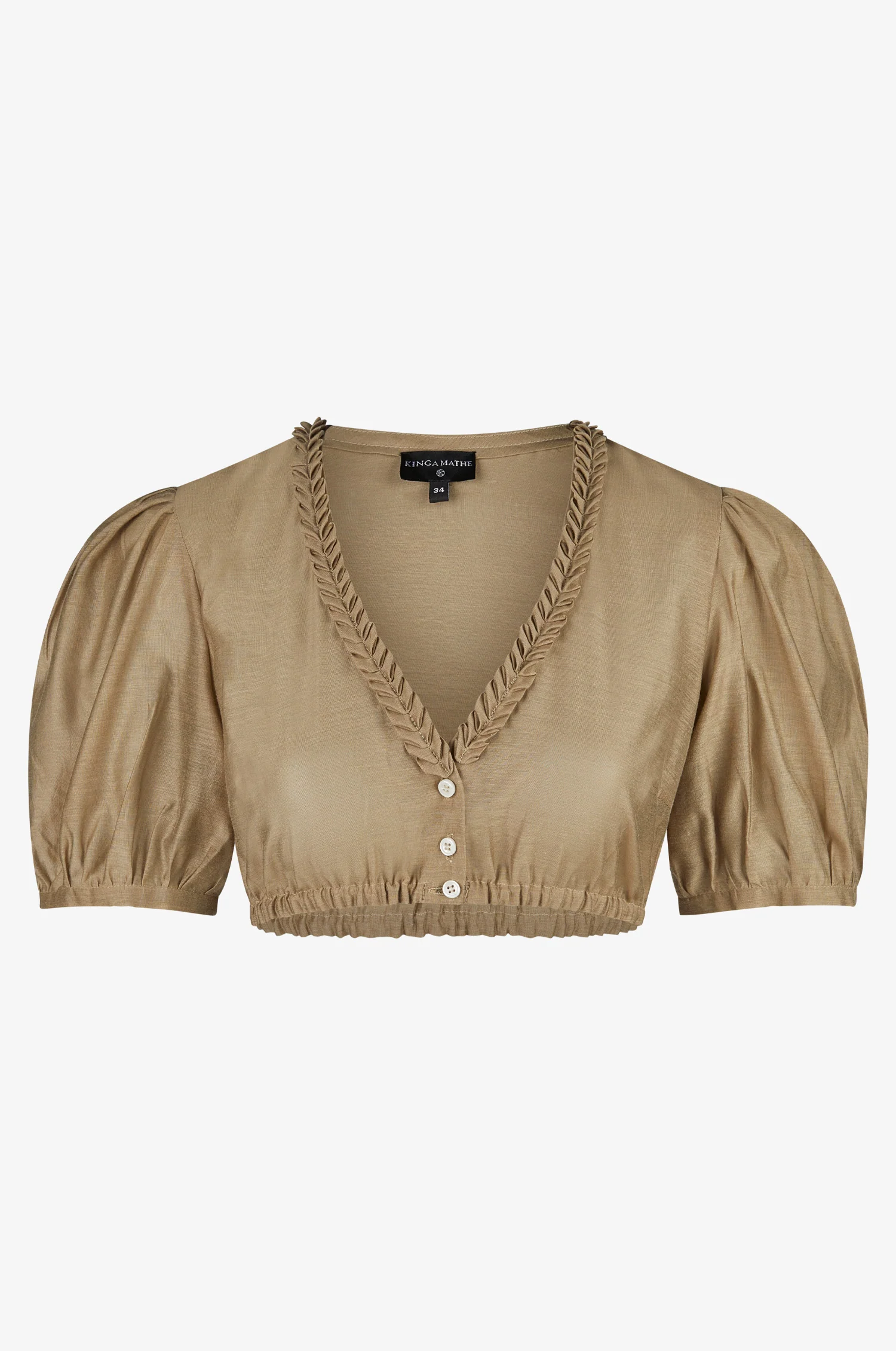 Dirndlbluse Colada in Beige