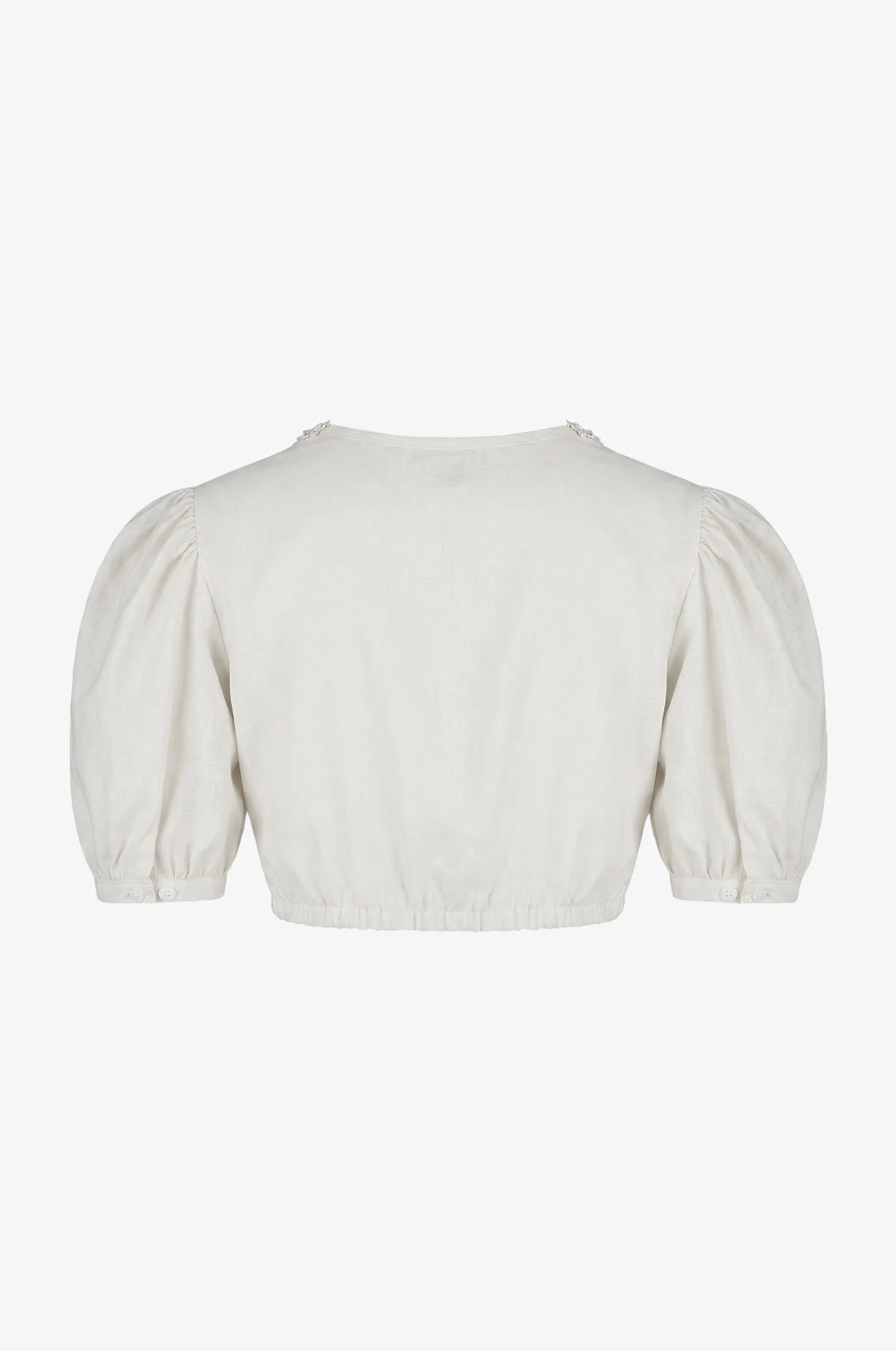 Dirndlbluse Colada in Ivory - Image 2