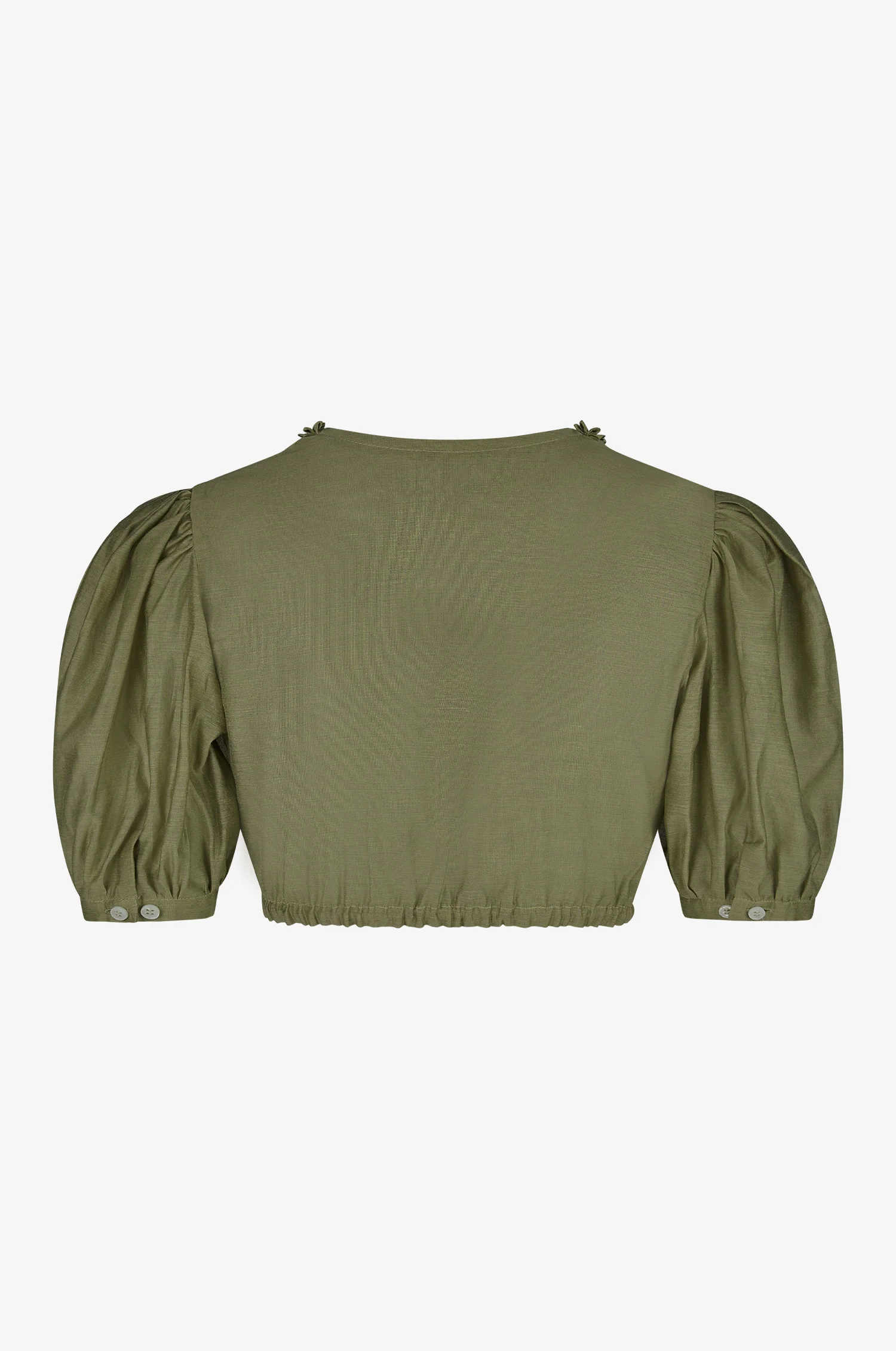 Dirndlbluse Colada in Olive - Image 2