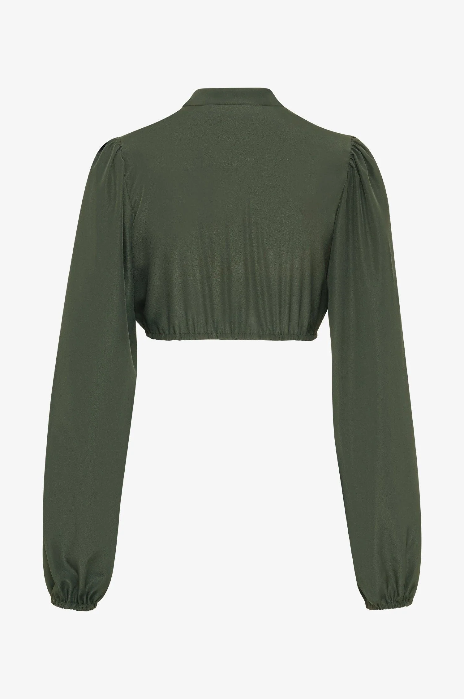 Dirndlbluse Elena in Olive - Image 2