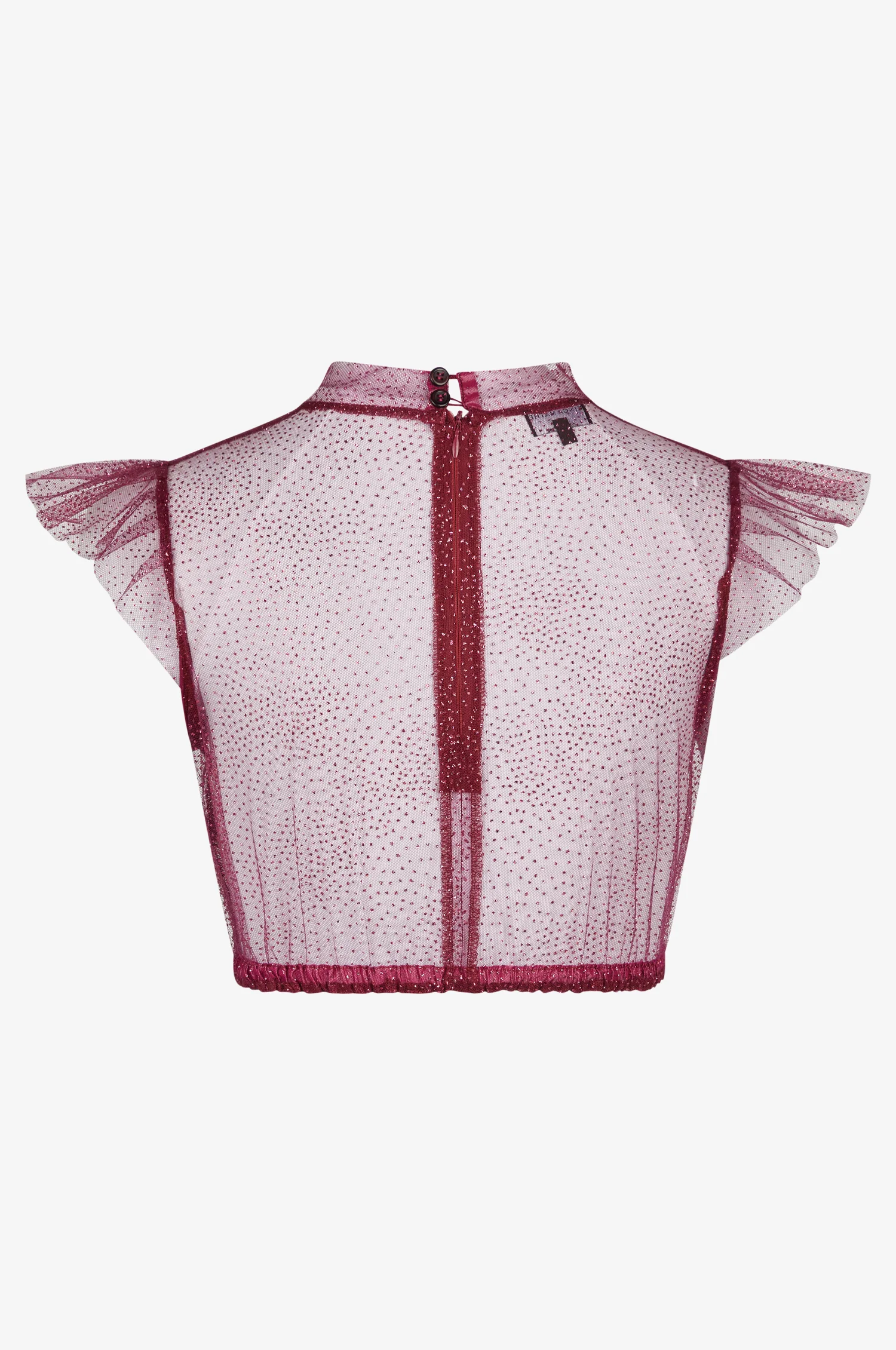 Dirndlbluse Heiki in Beere - Image 2