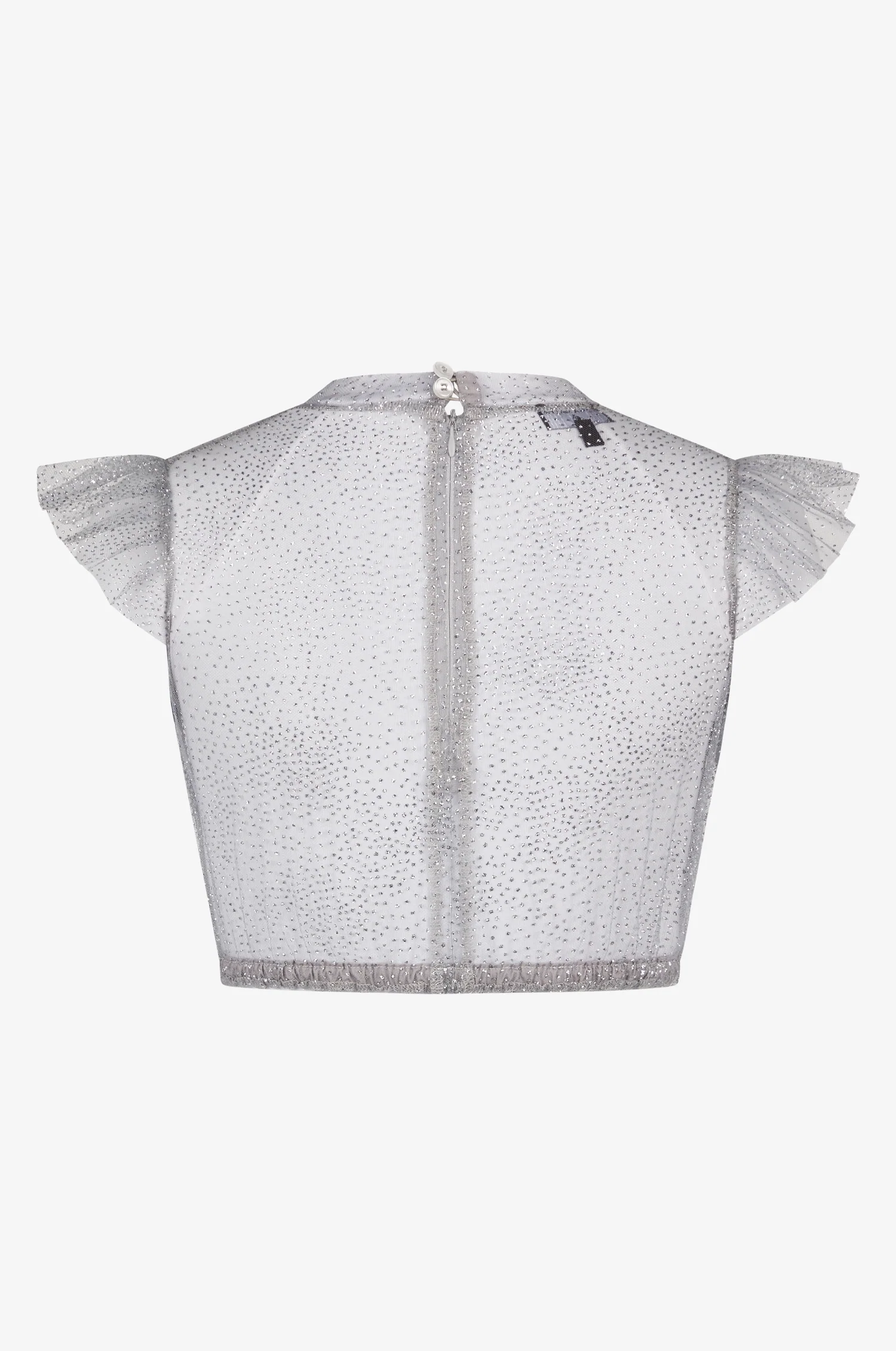 Dirndlbluse Heiki in Silber - Image 2
