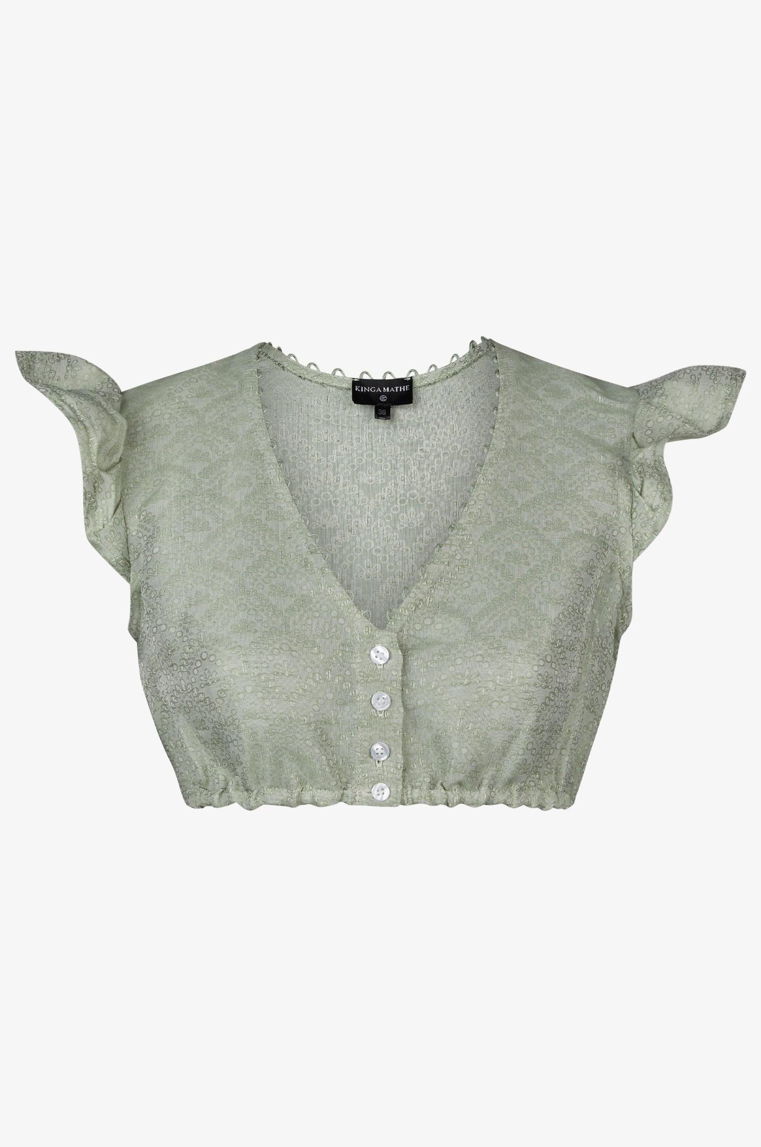 Dirndlbluse Kiki in Mint