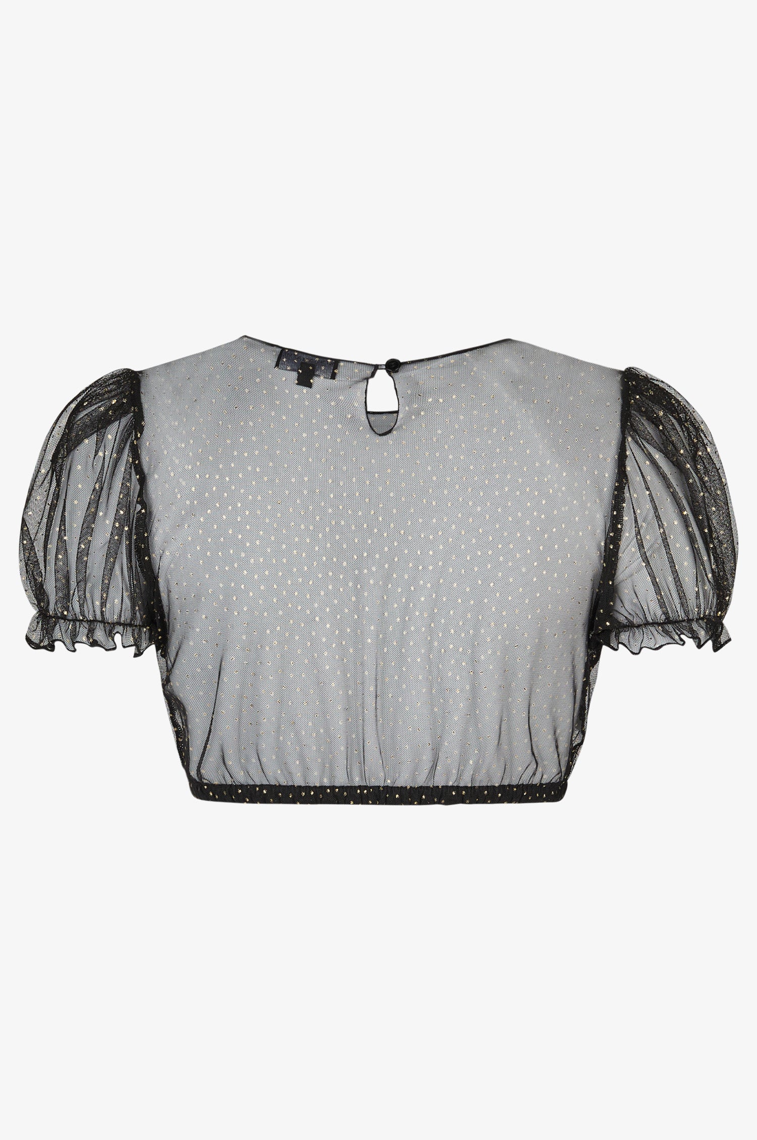 Dirndlbluse Lena in Schwarz - Image 2