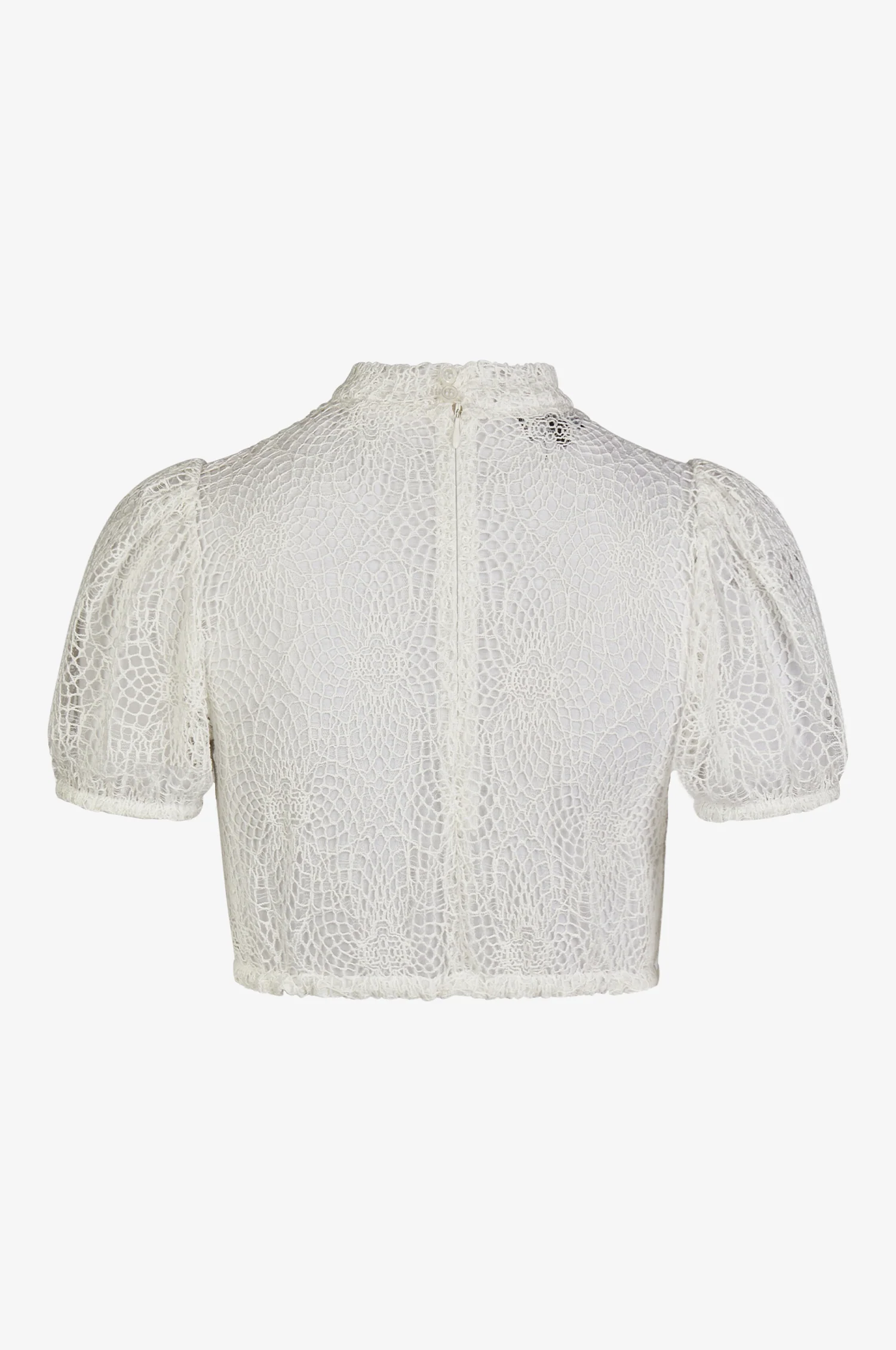 Dirndlbluse Leni in Weiß - Image 2
