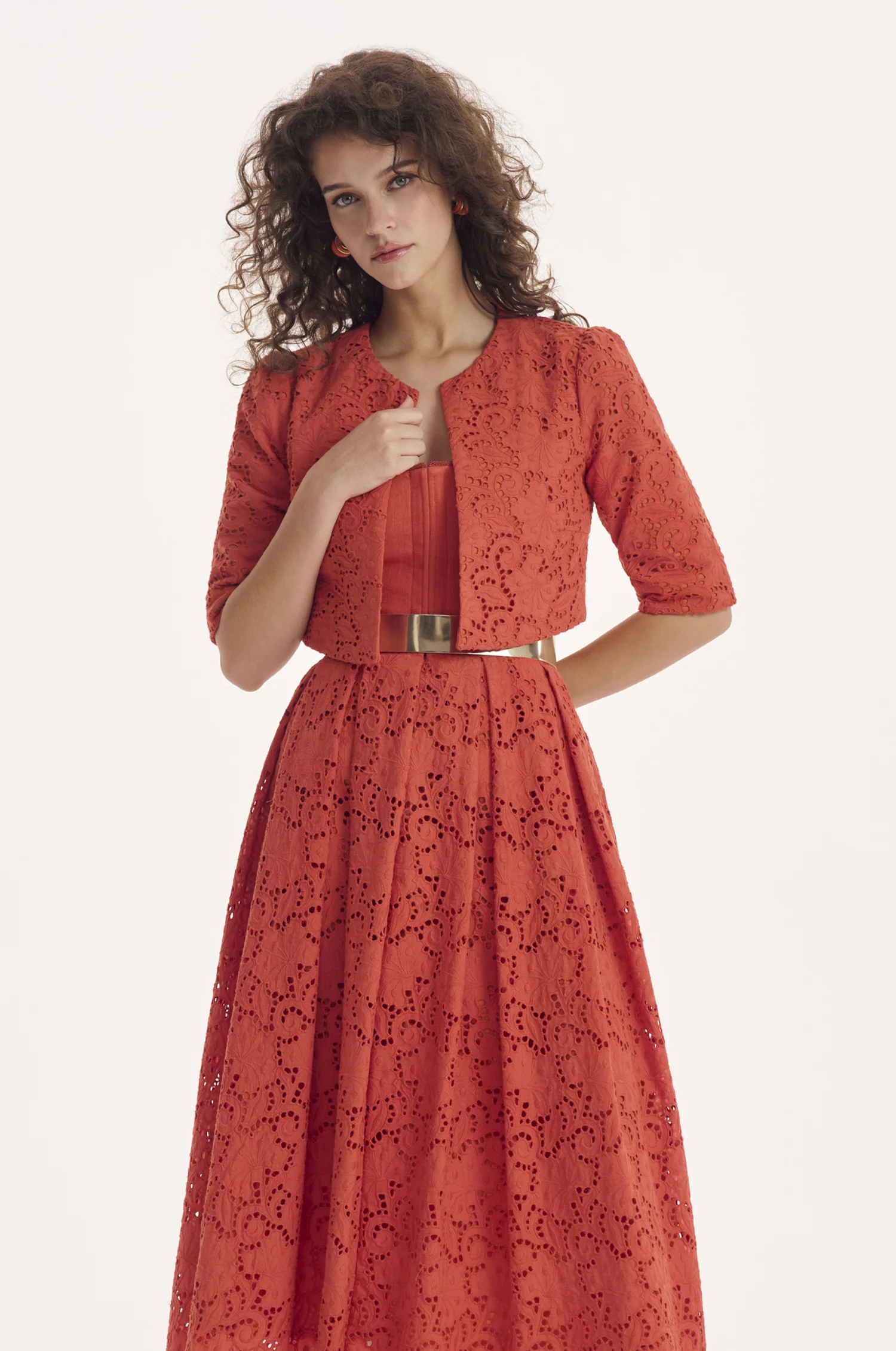 Dirndlkleid Modena in Orange - Image 6