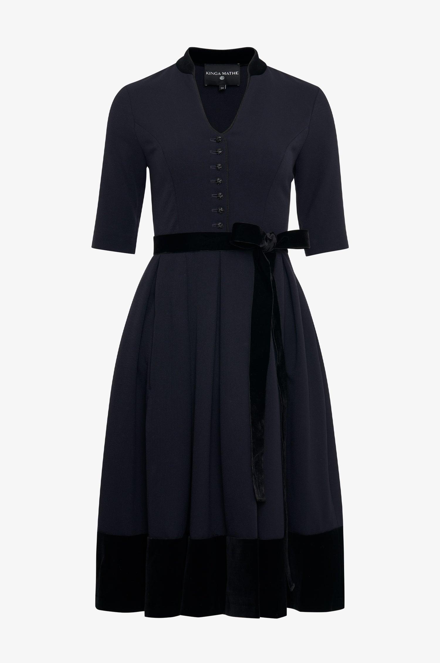 Dirndlkleid Palmsprings in Nachtblau - Image 3