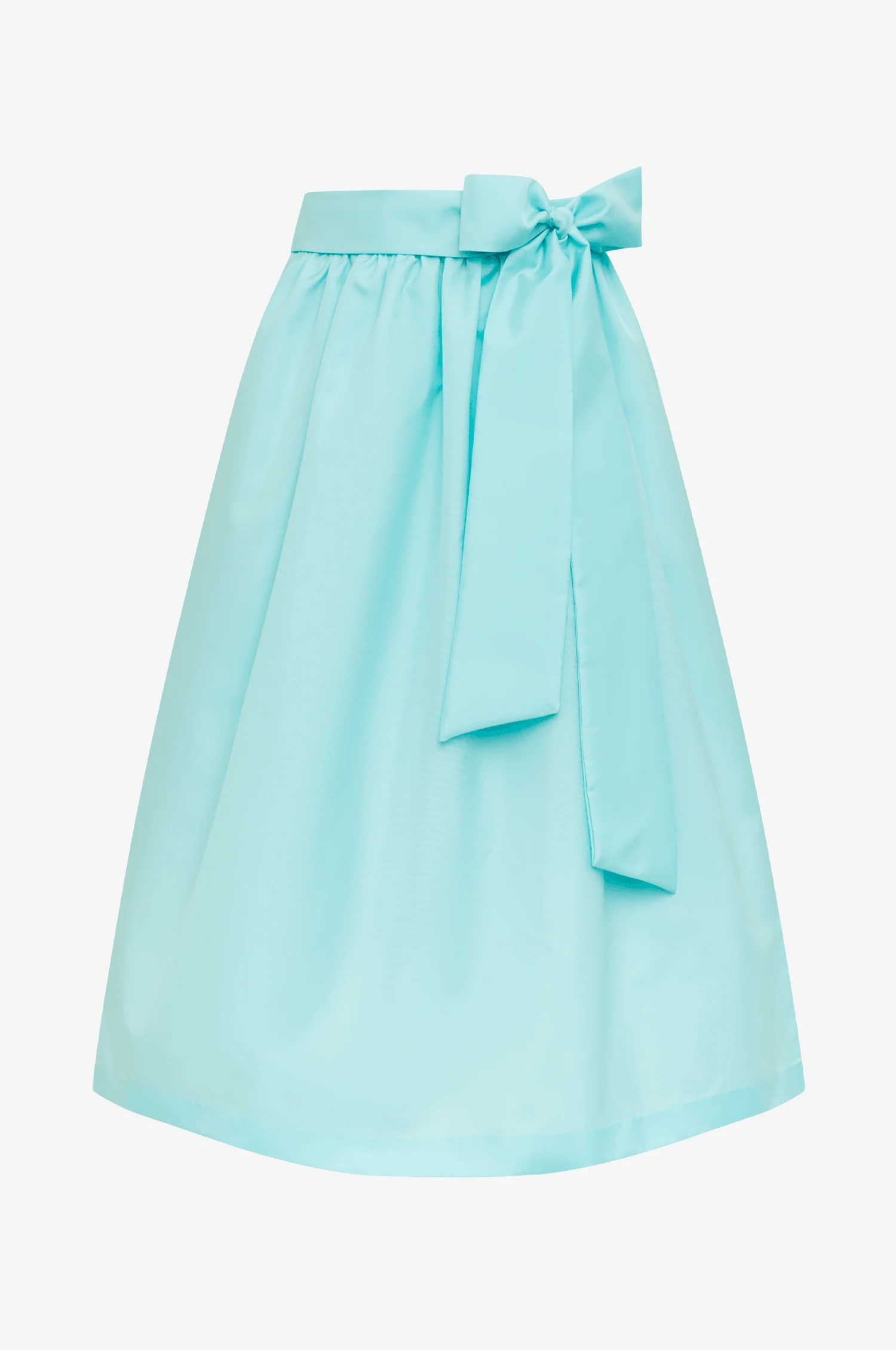 Glanz-Schürze in Mint ONE SIZE