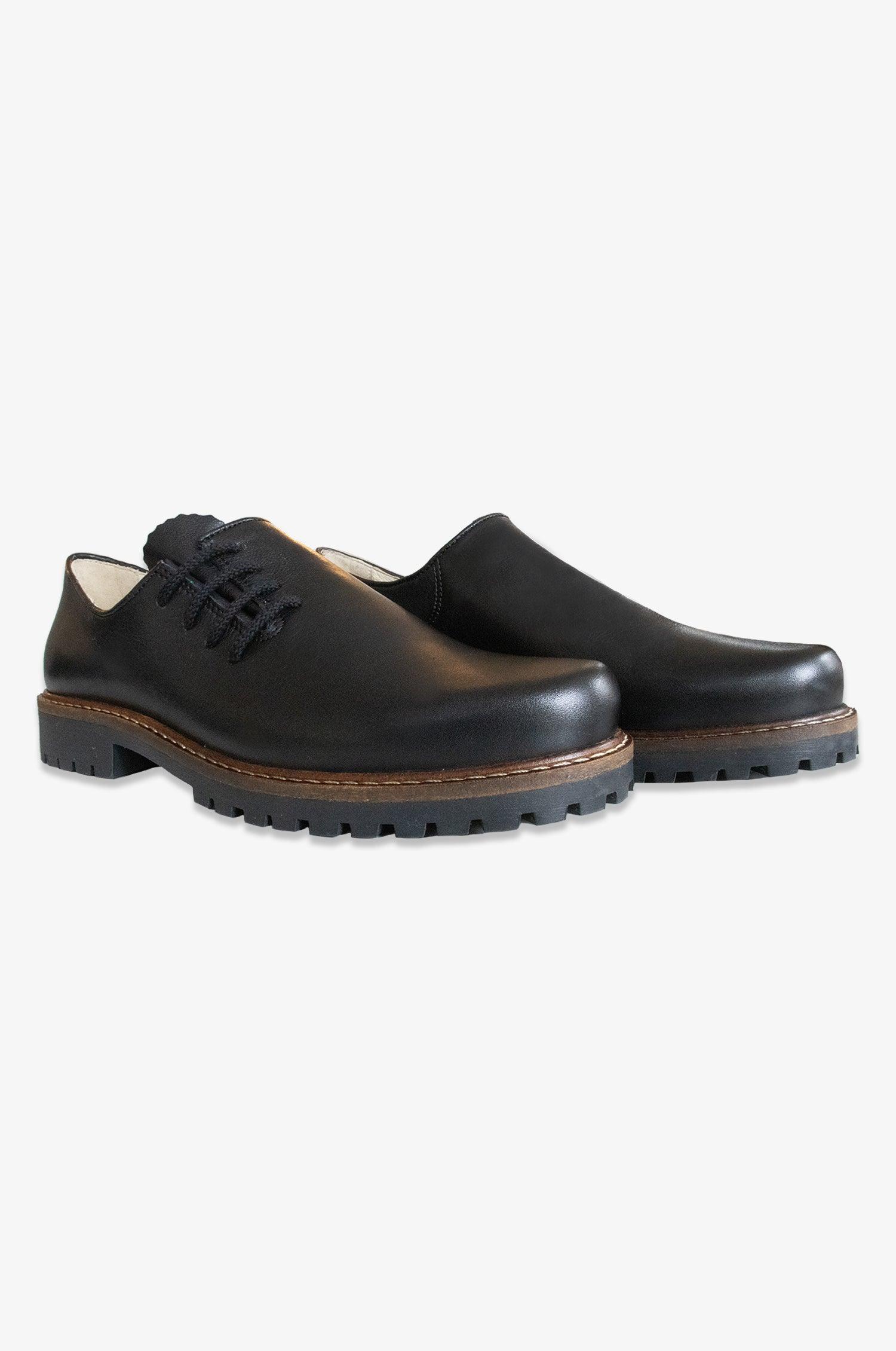 Glattleder Trachtenschuhe mit seitlicher Schnürung - Image 4