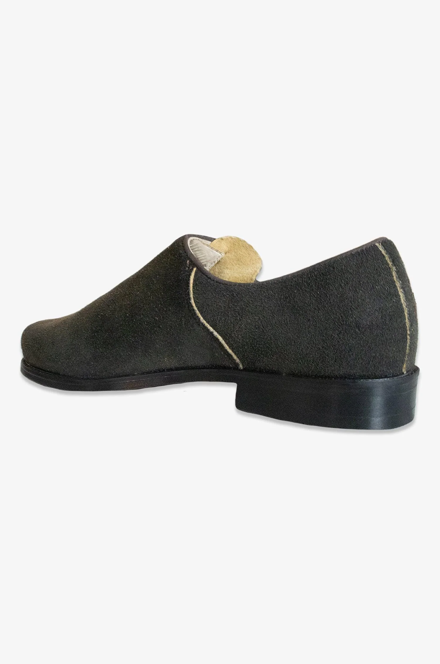 Veloursleder Trachtenschuhe mit seitlicher Schnürrung - Image 3